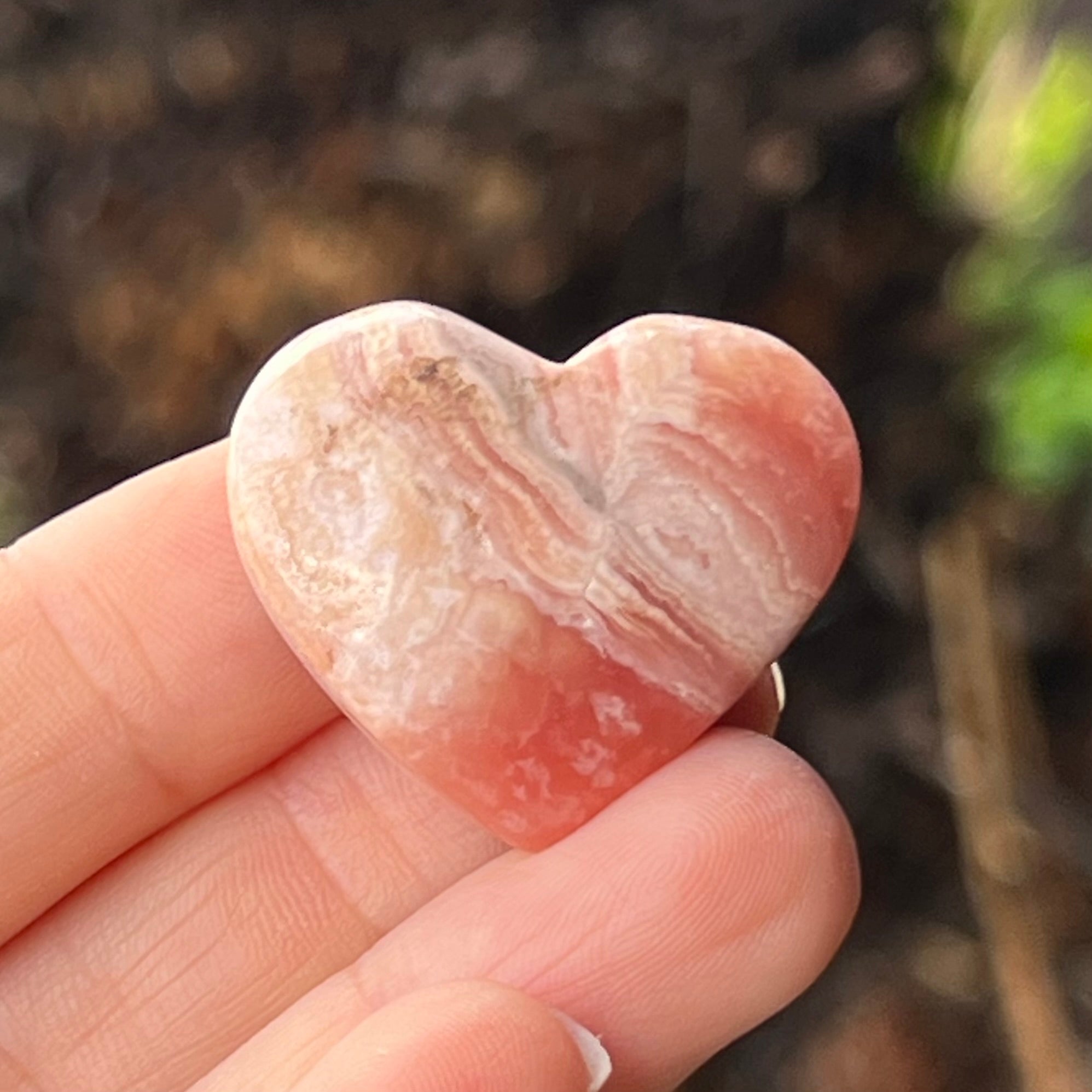 Rhodochrosite Heart ~ Specialty Boxed Crystal