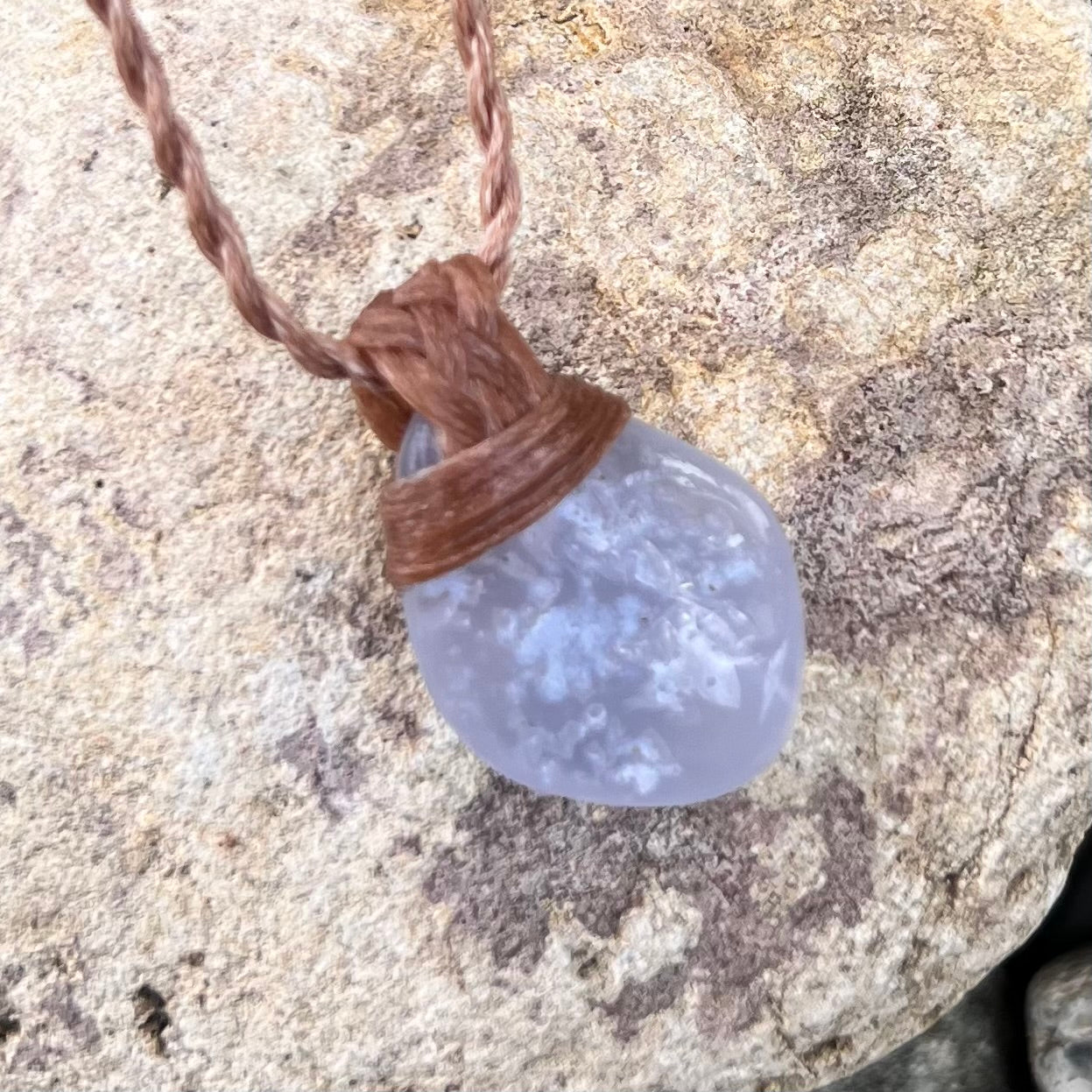 Muse Medicine ~ Blue Laced Agate ~ Talisman