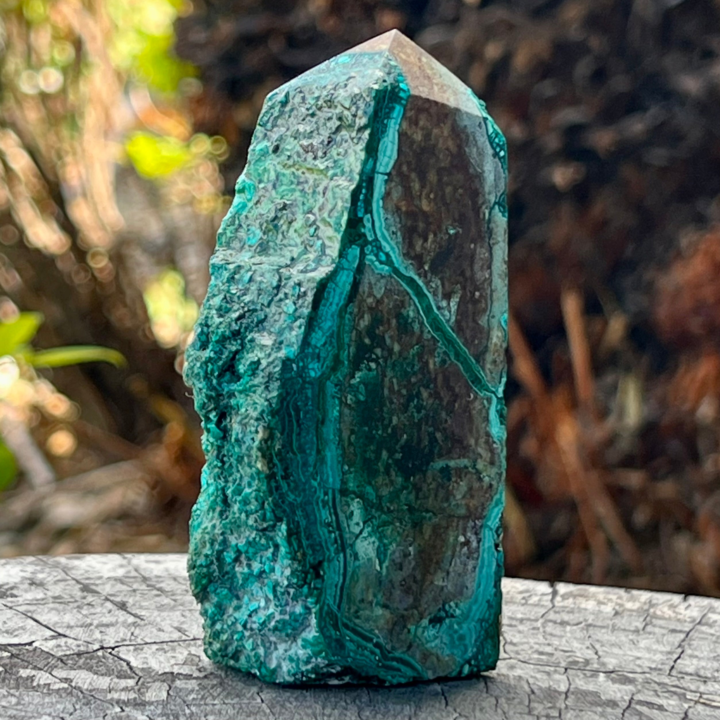 Azurite / Malachite ~ Semi Polished Generator
