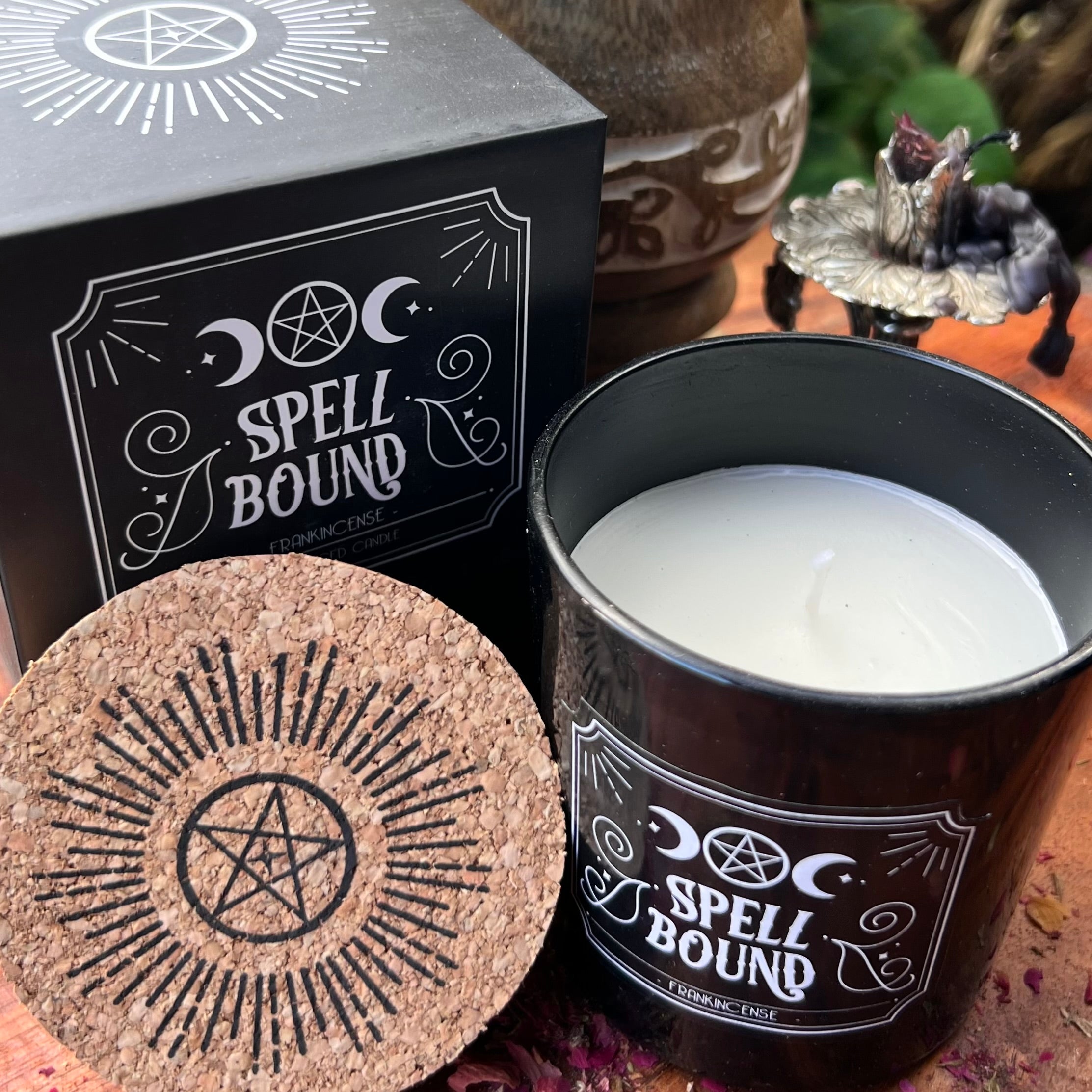 Spellbound Frankincense ~ Ritual Gothic Candle