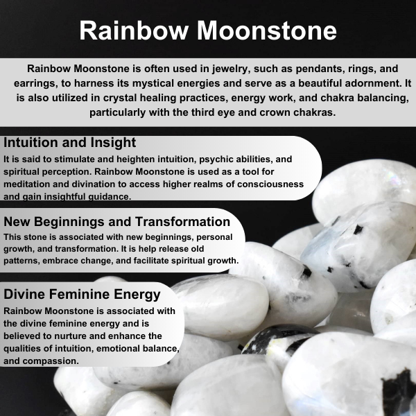 Crystal Gift Set ~ Rainbow Moonstone