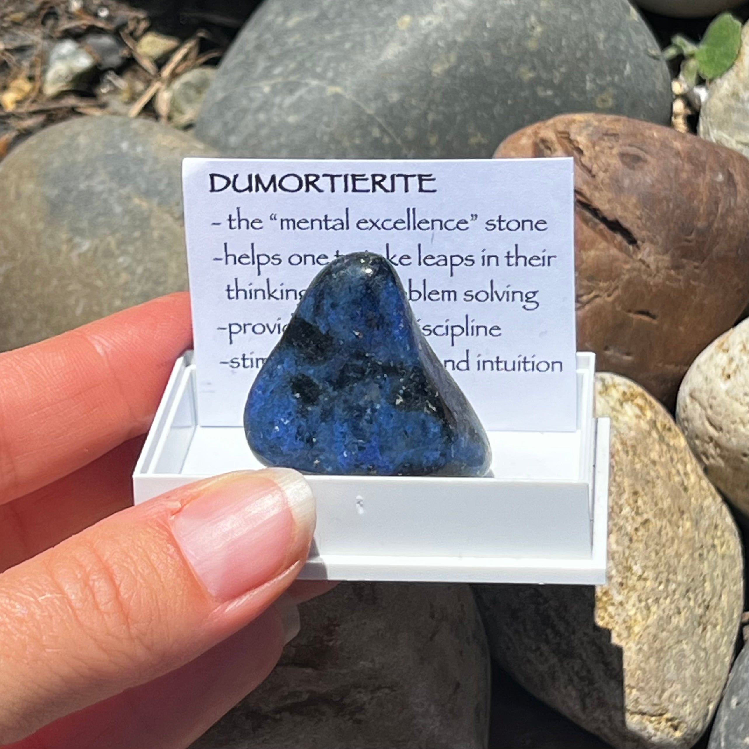 Dumortierite ~ Specialty Boxed Crystal