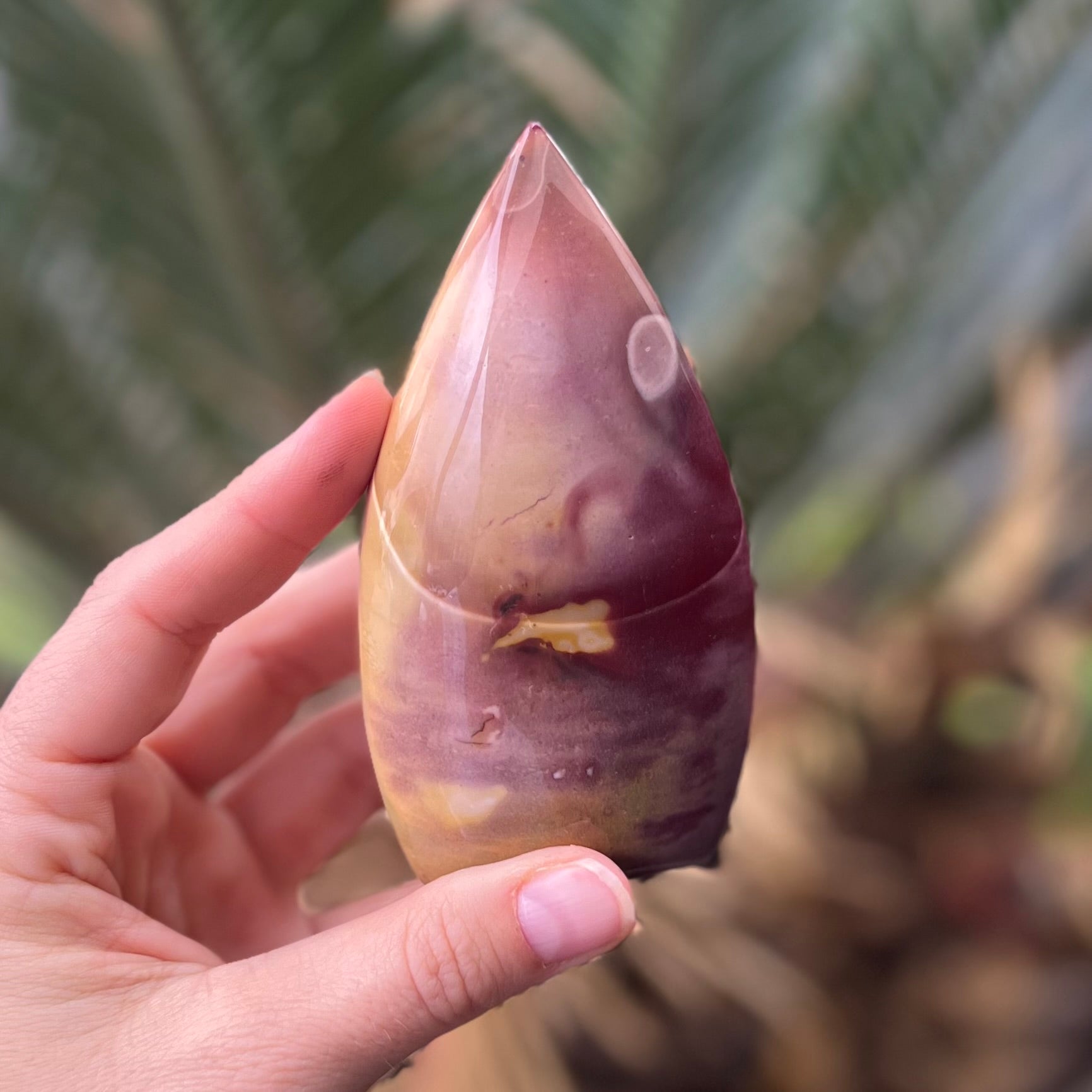 Mookaite Teardrop Freeform ~ Grounding