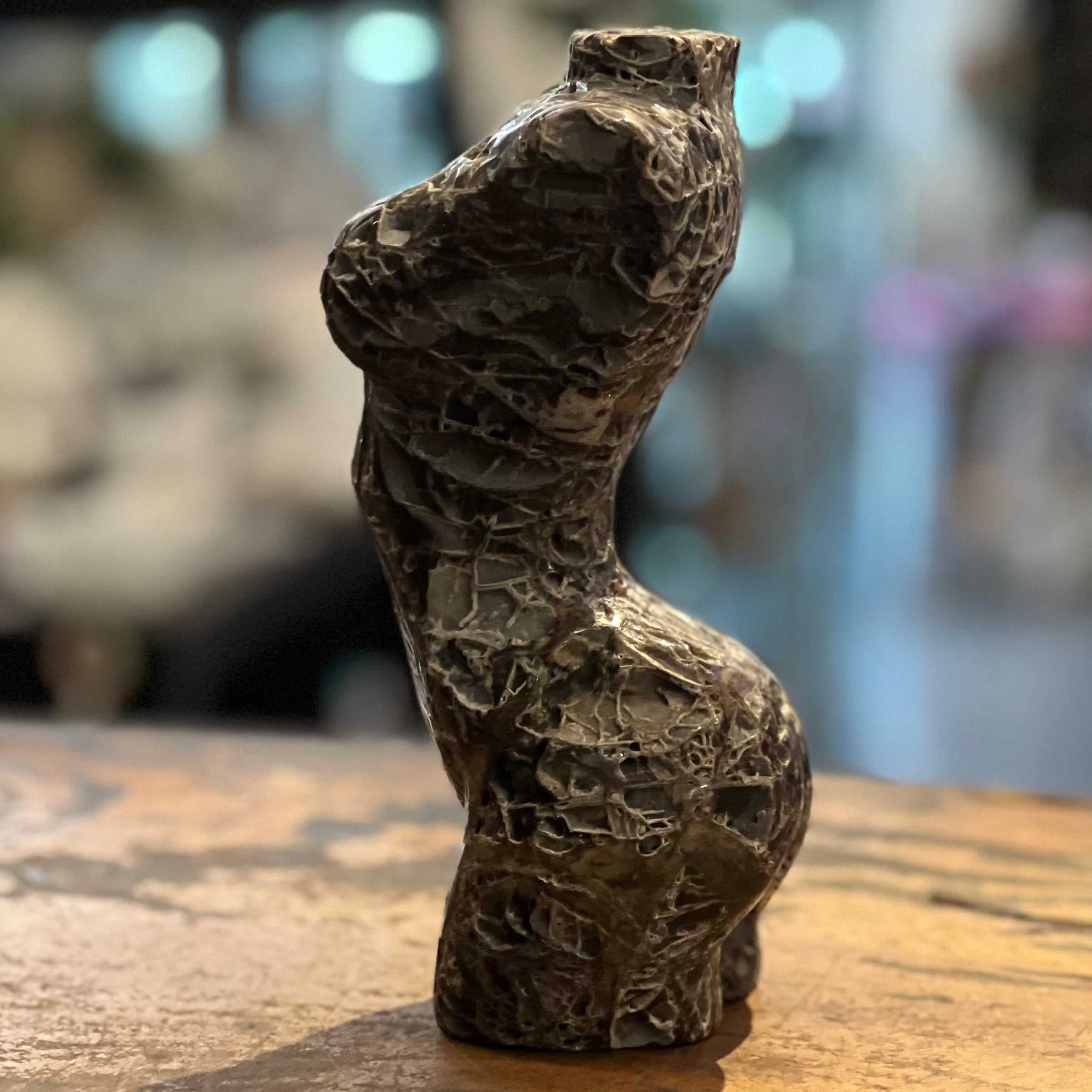 Booty Licious Sphalarite Lady Body Carving