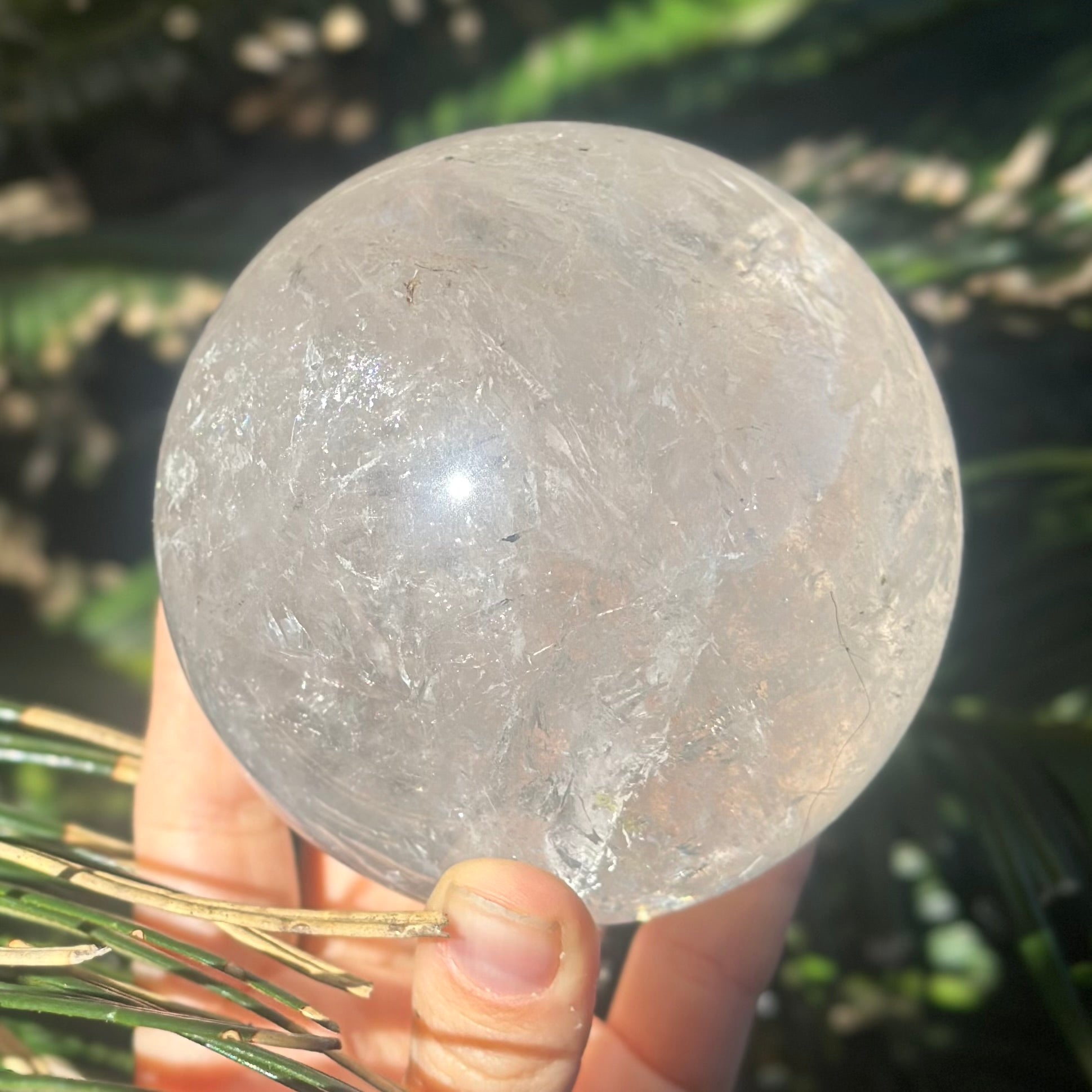 Clear Quartz Sphere ~ Medium