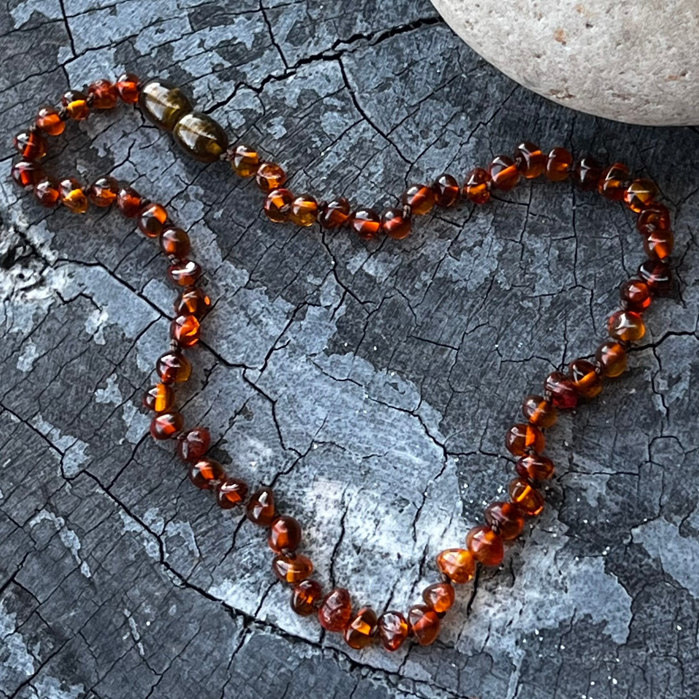 Amber Baby Teething Necklace