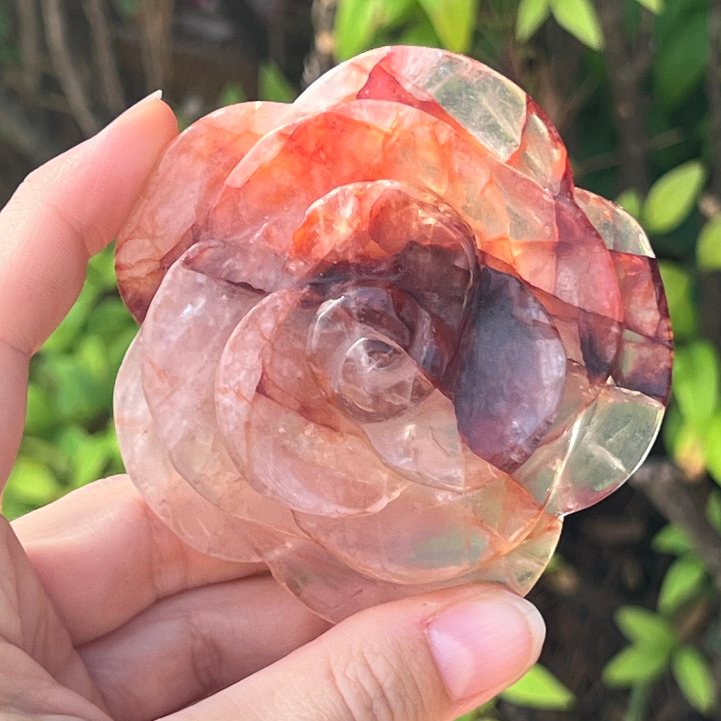 Flower - Fire Quartz