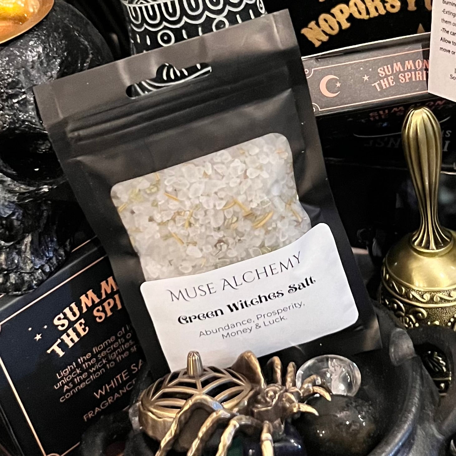 Green Witches Salt ~ Muse Alchemy Botanicals