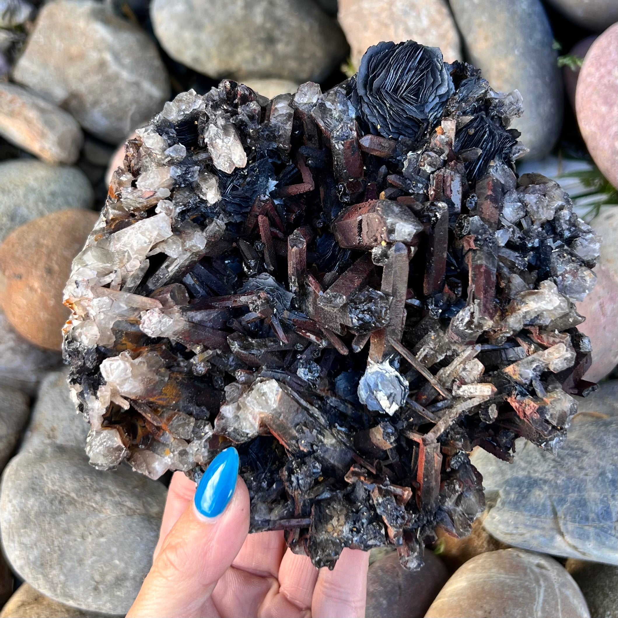 Specular Hematite Cluster