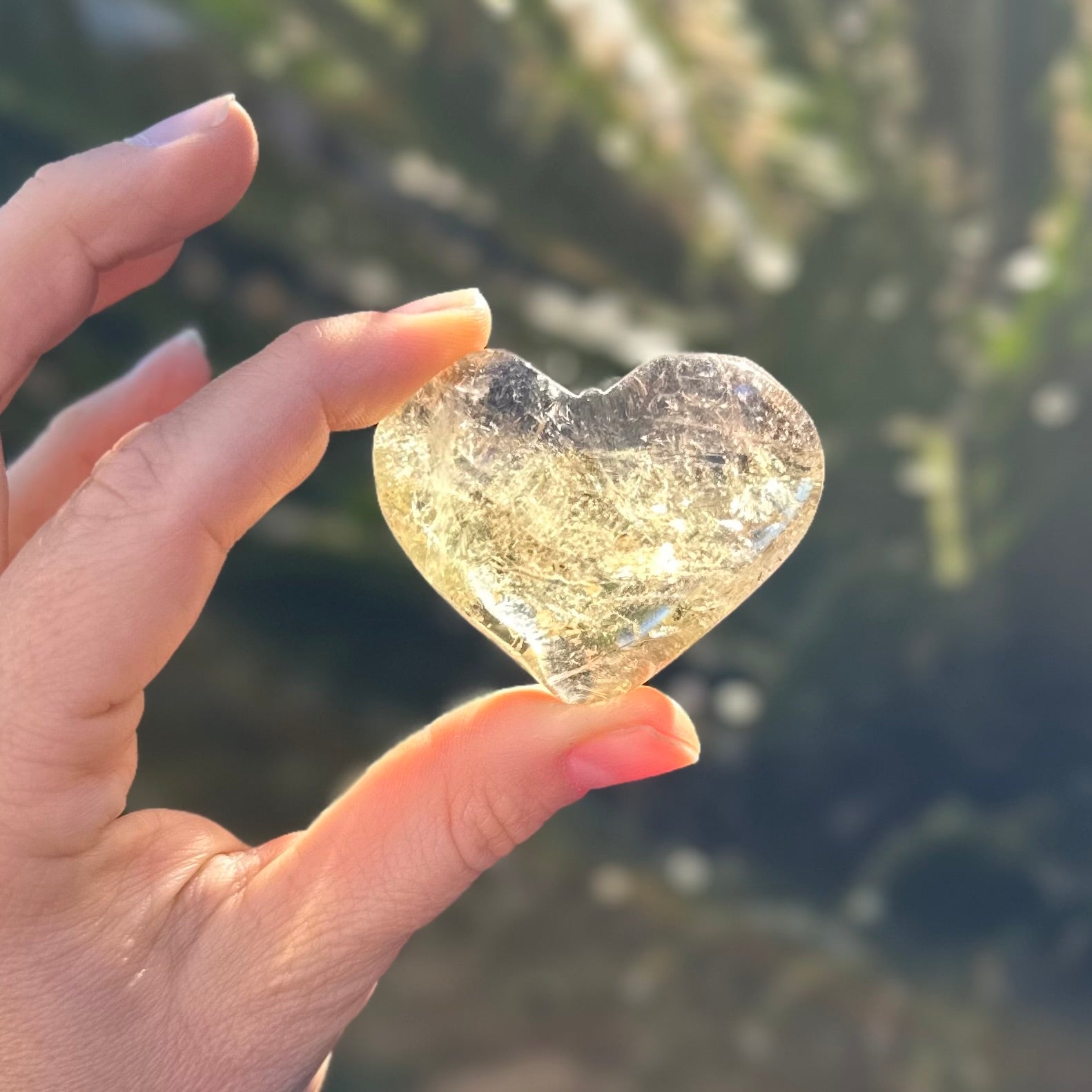 Love and Abundance ~ Citrine Heart ~ 1