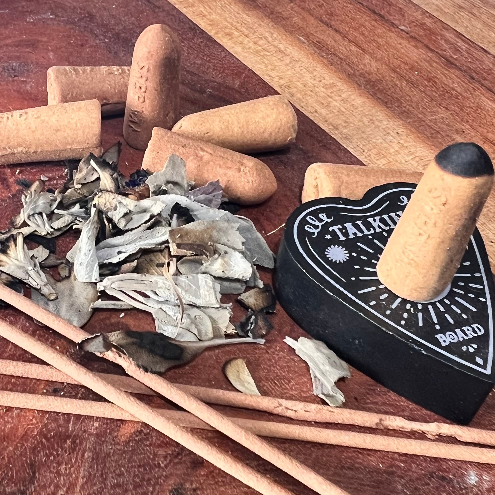 Cinnamon ~ Happiness & Joy Back Flow Cone Incense