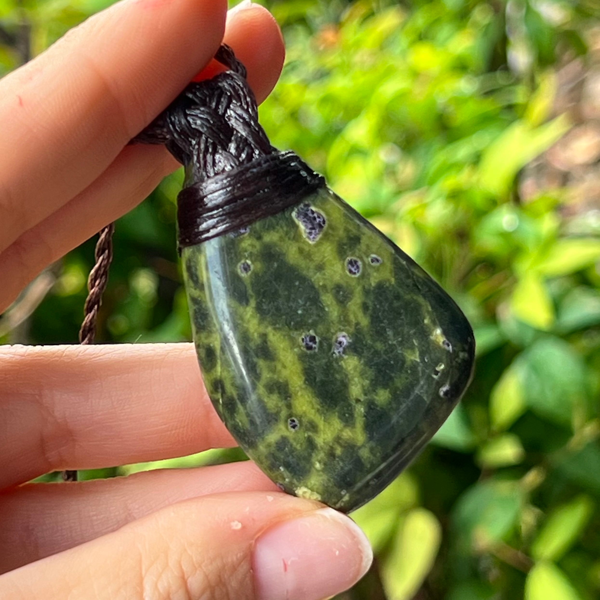 Muse Medicine ~ Serpentine with Stitchite~ Talisman