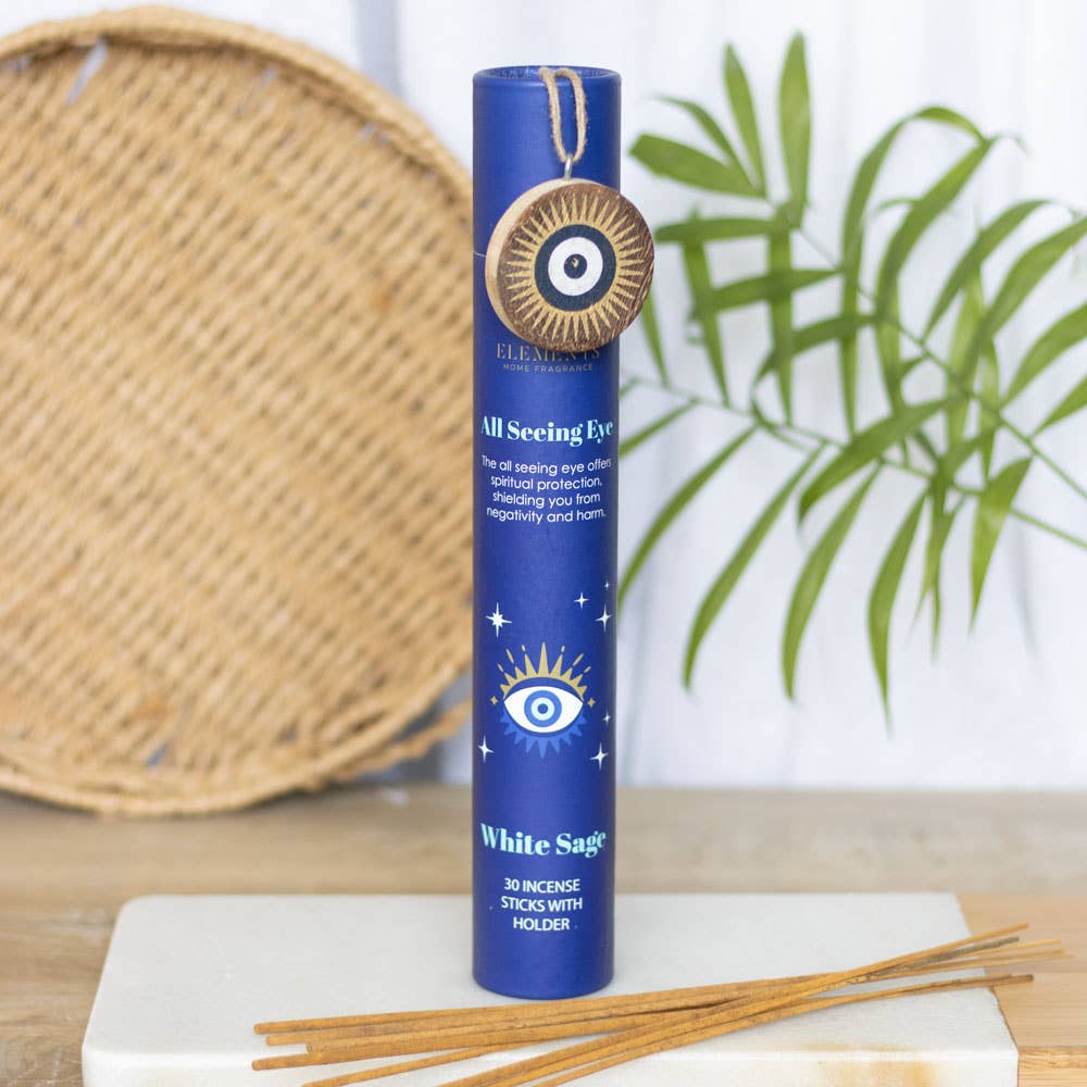 Evil Eye ~ White Sage Incense Stick Set