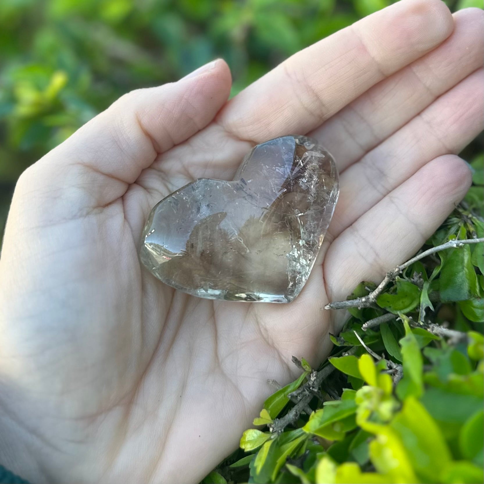 Love and Abundance ~ Citrine Heart ~ 2