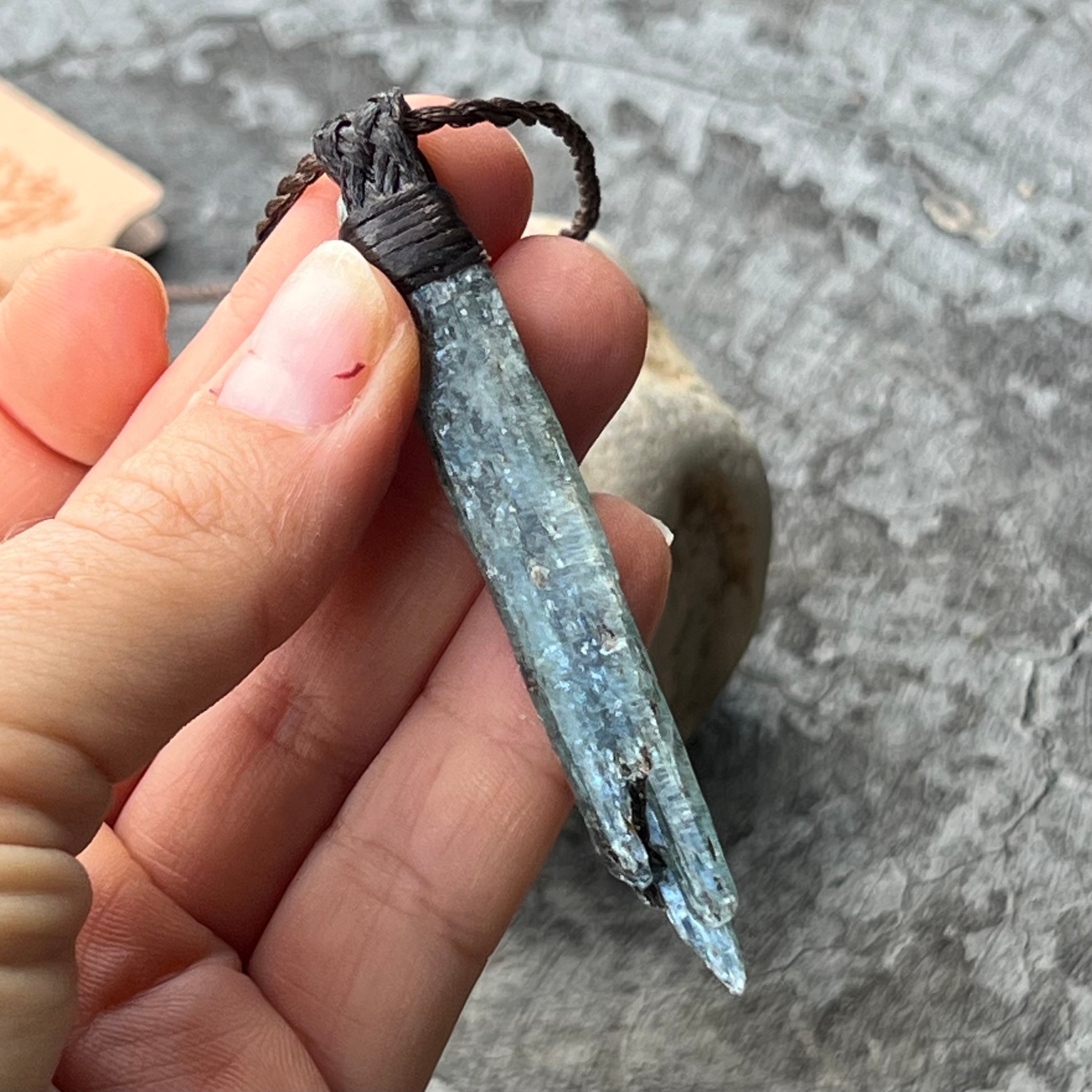 Muse Medicine ~ Ocean Kyanite - Truth ~ Talisman