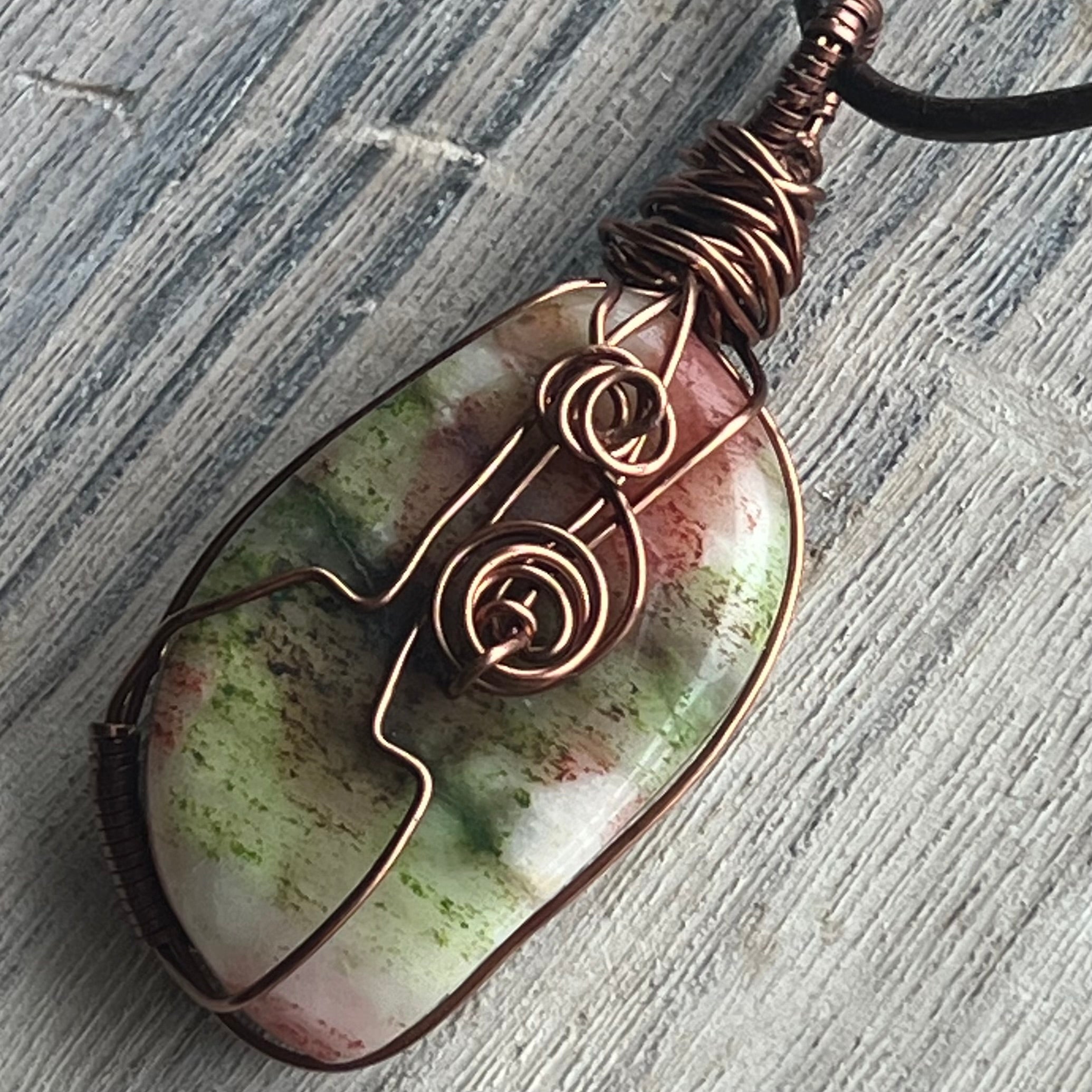 Muse Forged ~ Artesian Agate Necklace