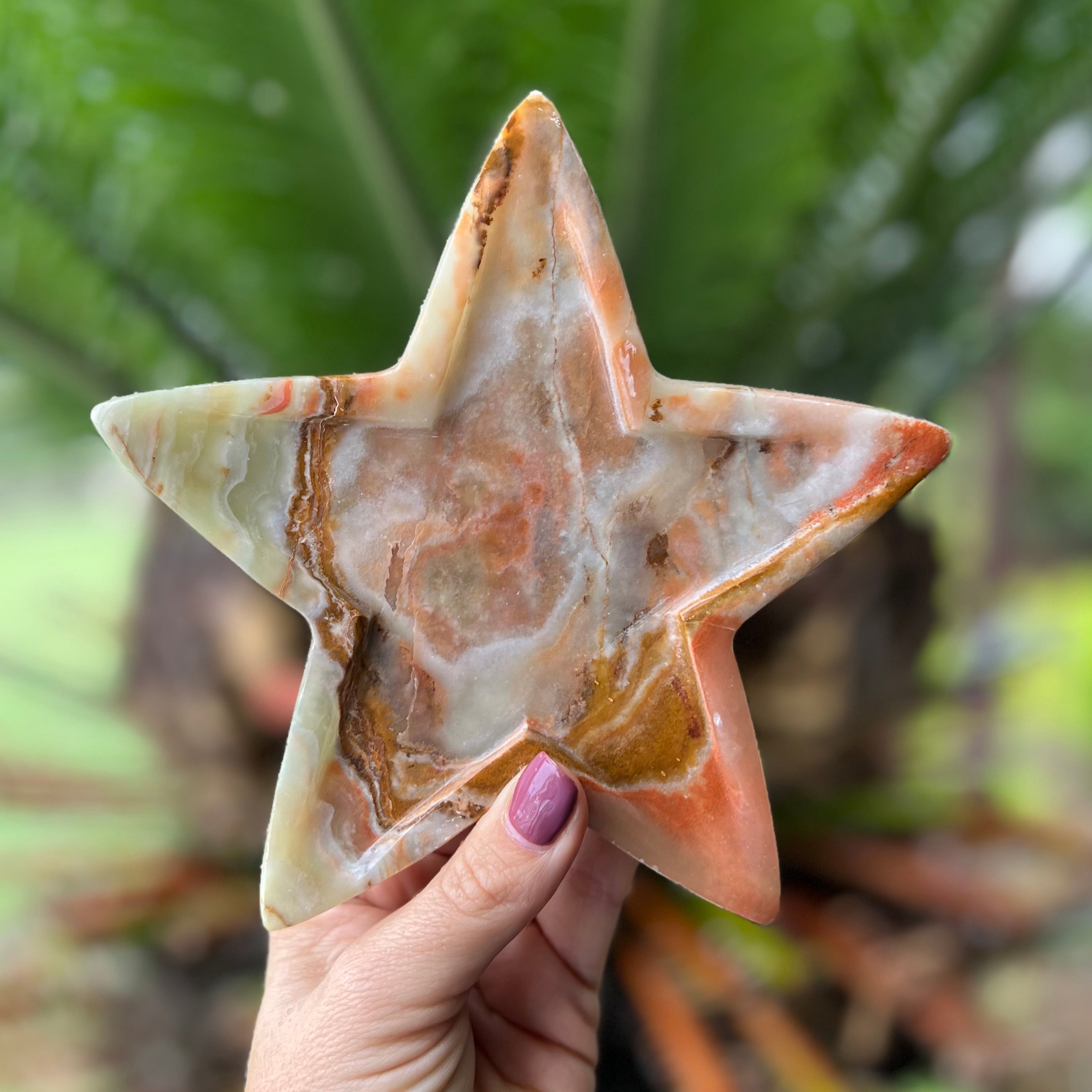 Afghanistan Jade Star Carving