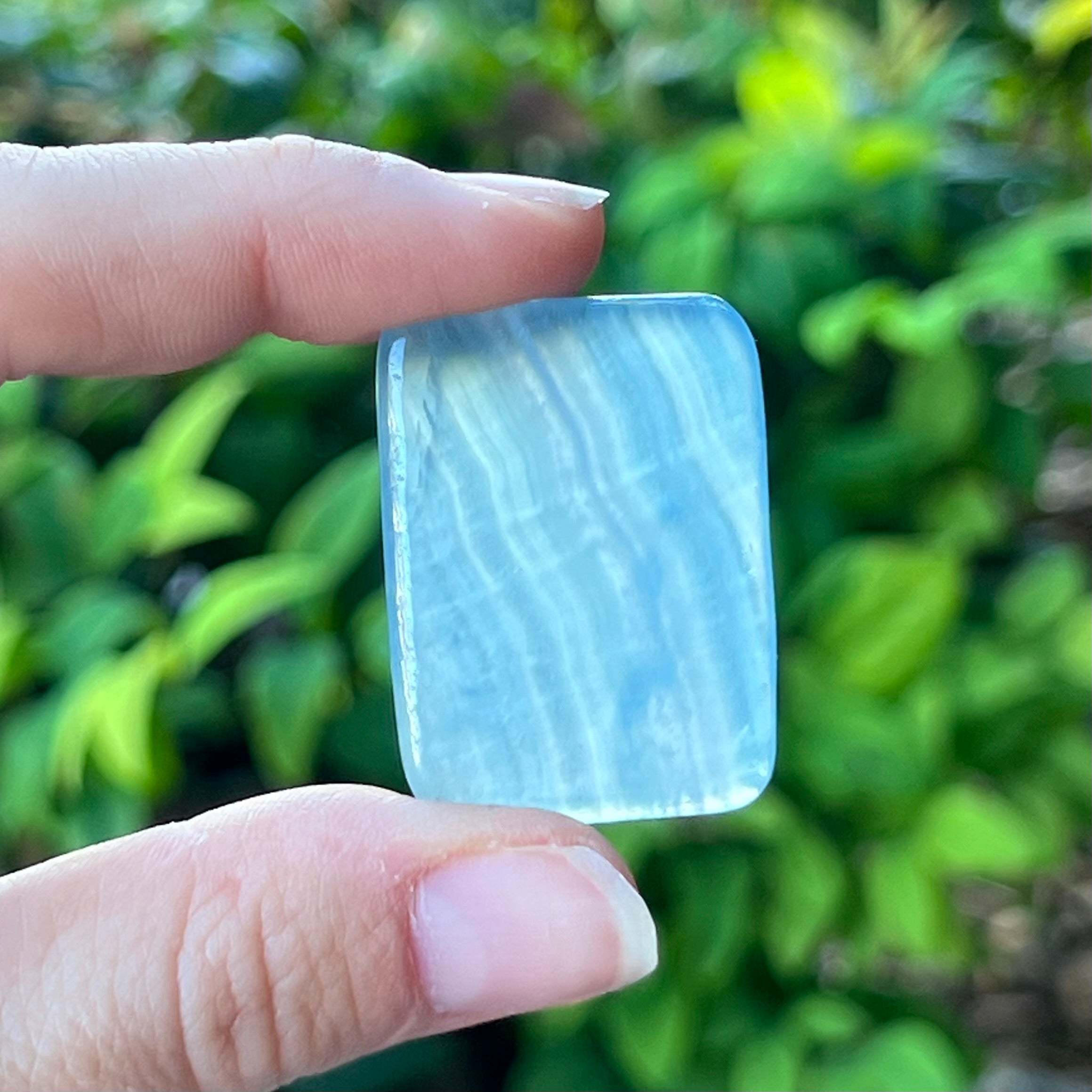 Lemurian Aquatine Calcite~ Specialty Boxed Crystal
