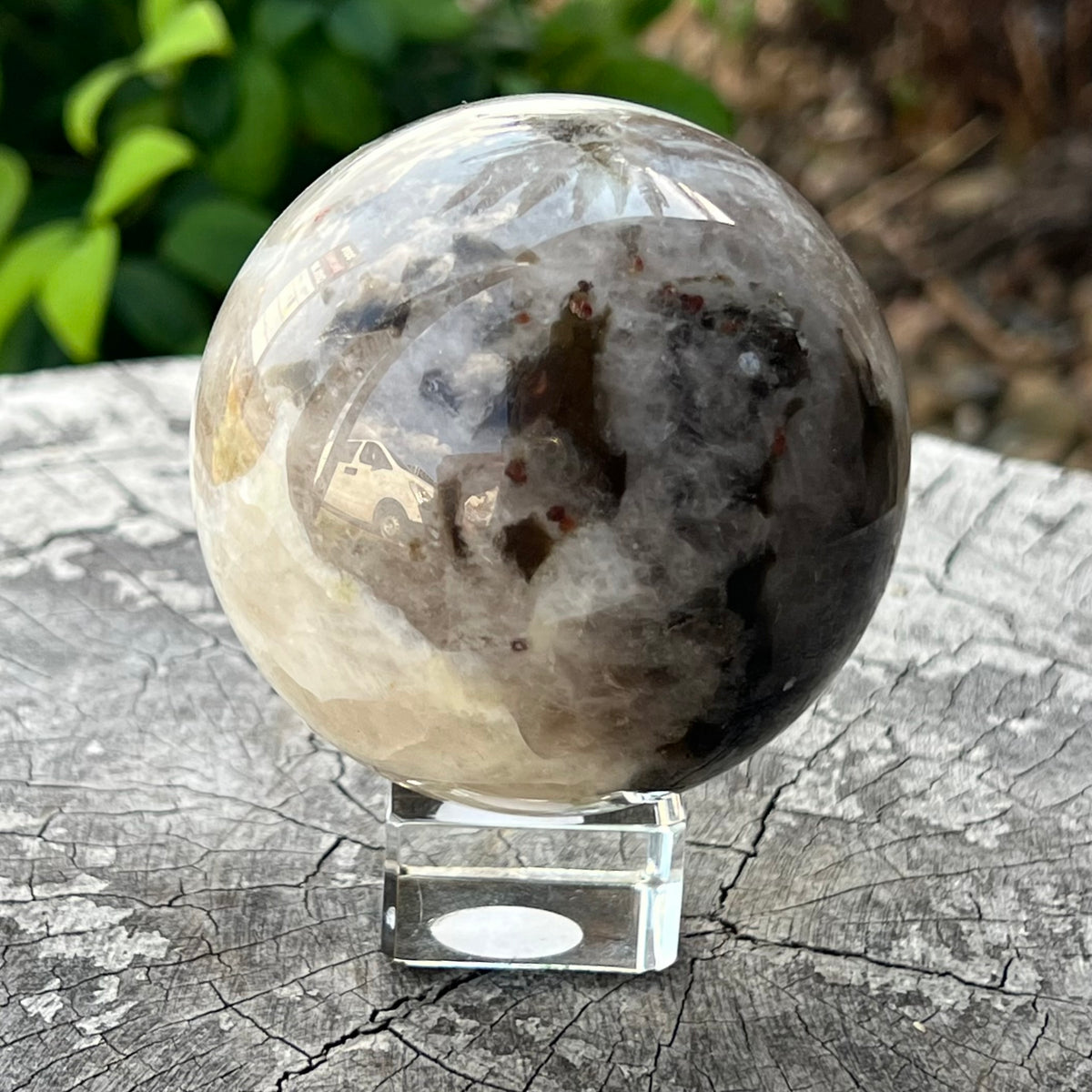 Rainbow Moonstone Sphere