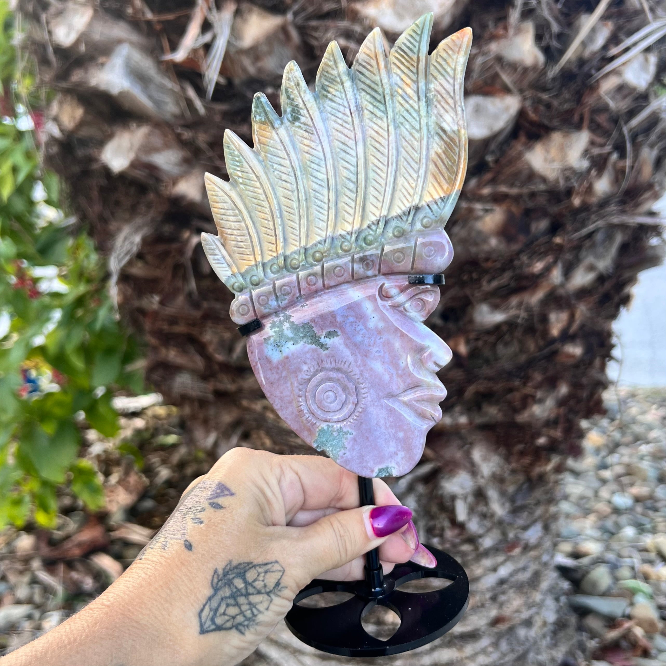 Indian Ocean Jasper Carving