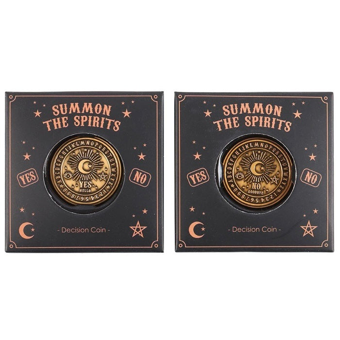 Yes~No Boxed Divination Decision Coin