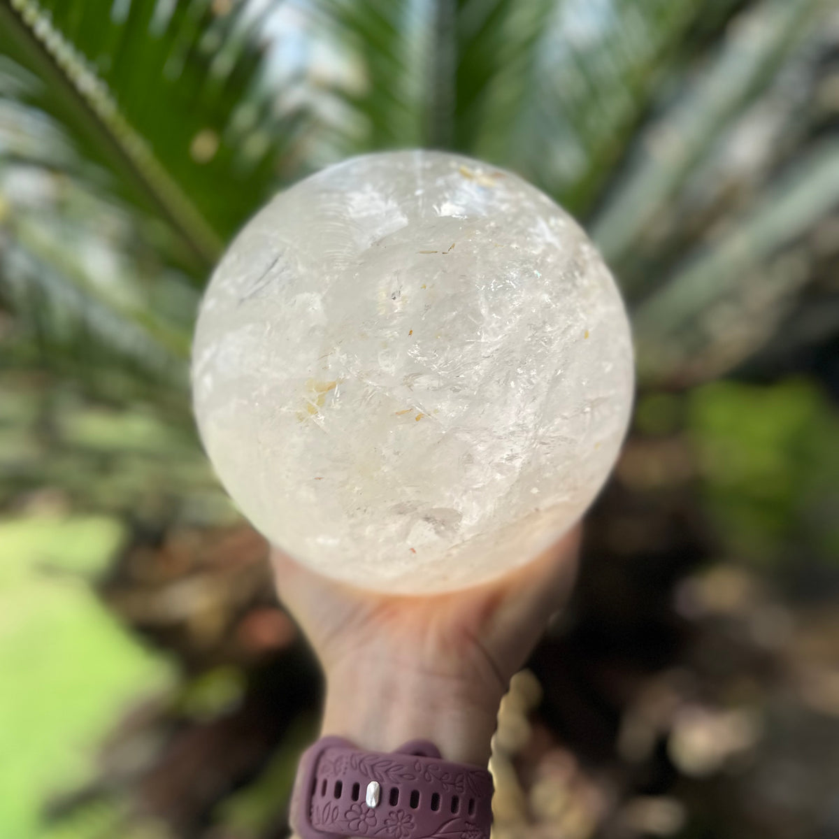 Clear Quartz Sphere ~ Large