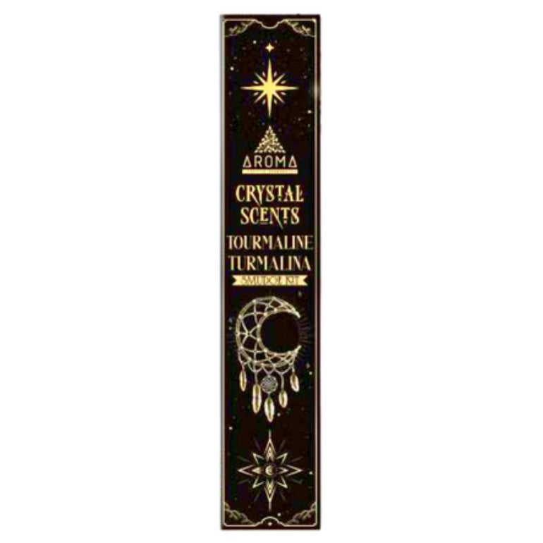 Black Tourmaline ~ Crystal Scents Smudge Kit Incense