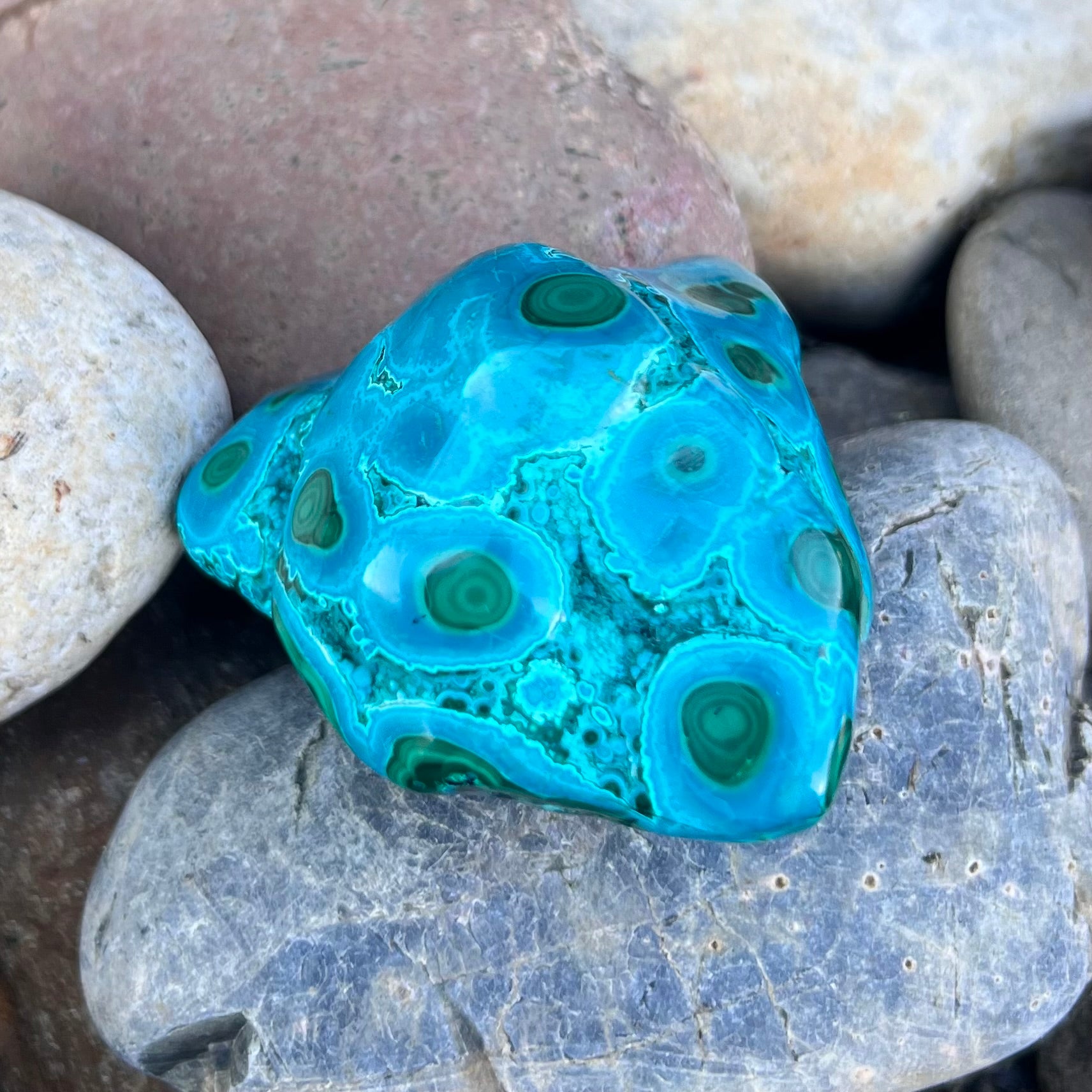 Chrysocolla with Malachite Specimen