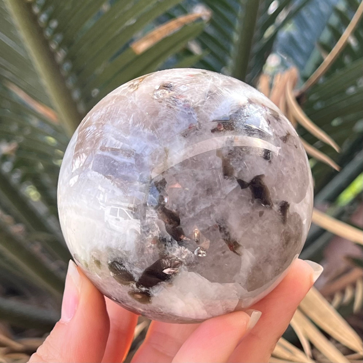 Rainbow Moonstone Sphere