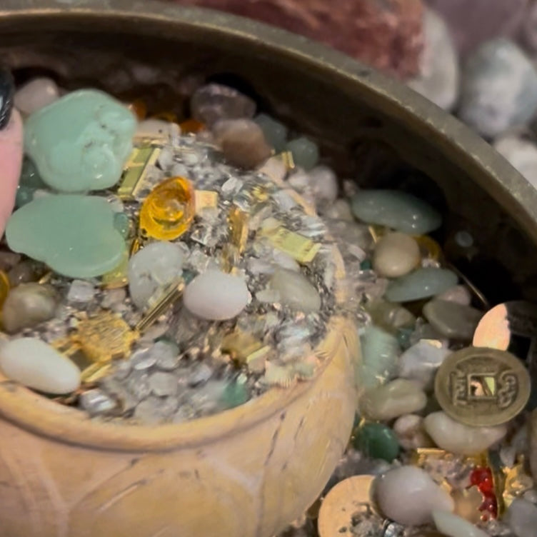 Prosperity Confetti Lucky Dip ~ Buddha Blessing Bowl
