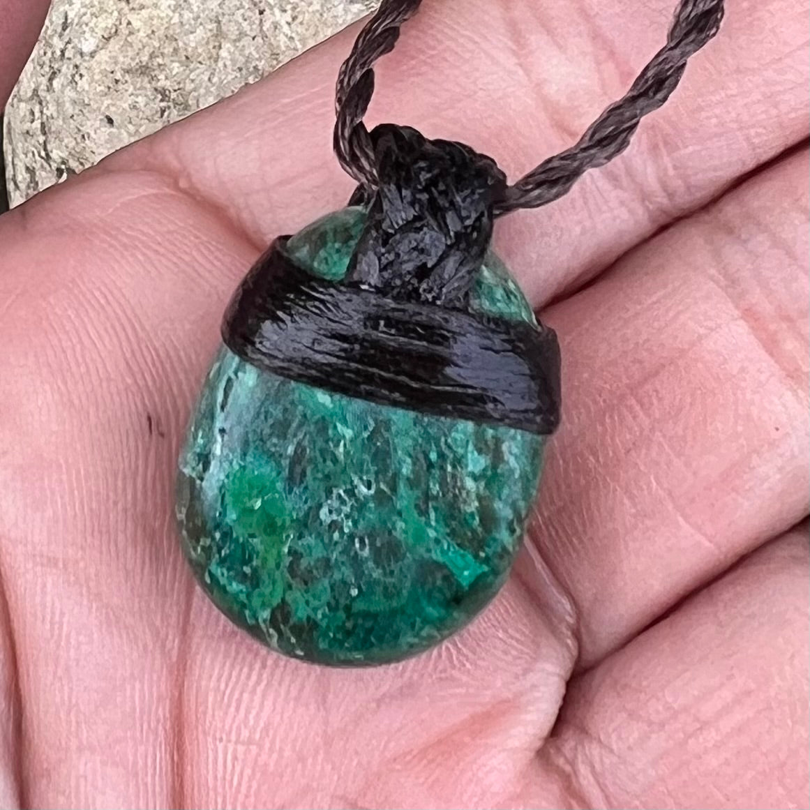 Muse Medicine ~Chrysocolla - Goddess ~  Talisman