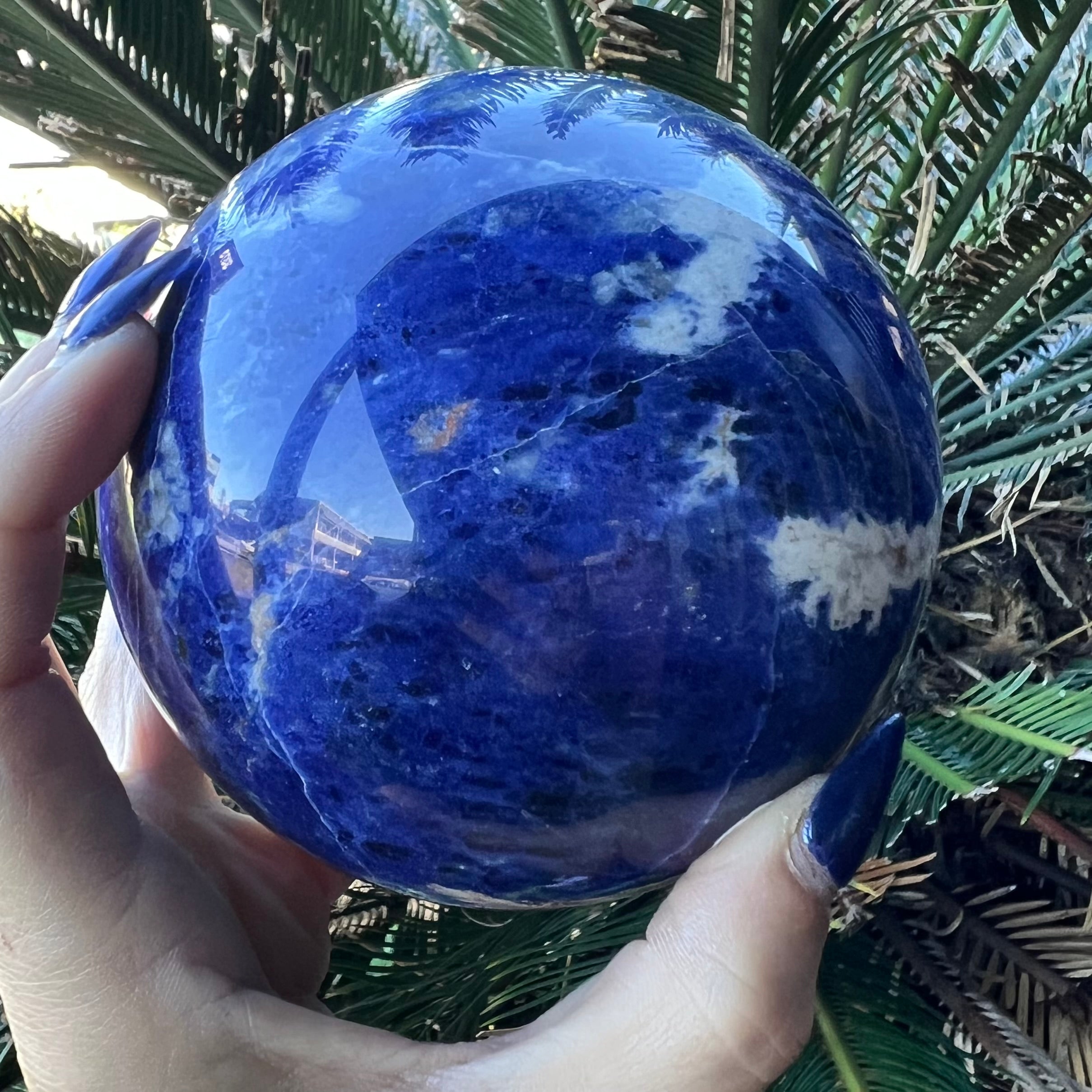 Self Expression Sphere ~ Sodalite
