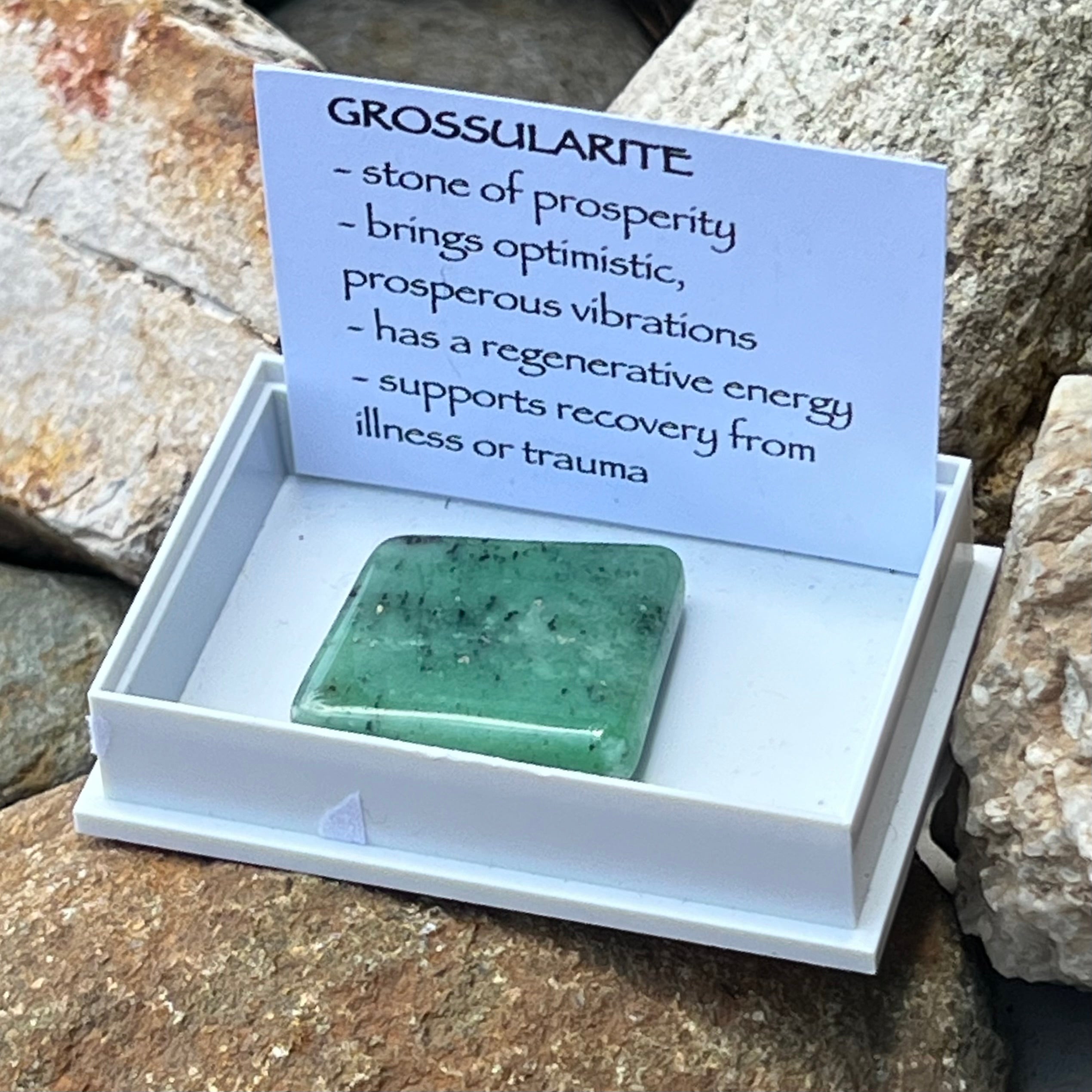 Grossularite ~ Specialty Boxed Crystal