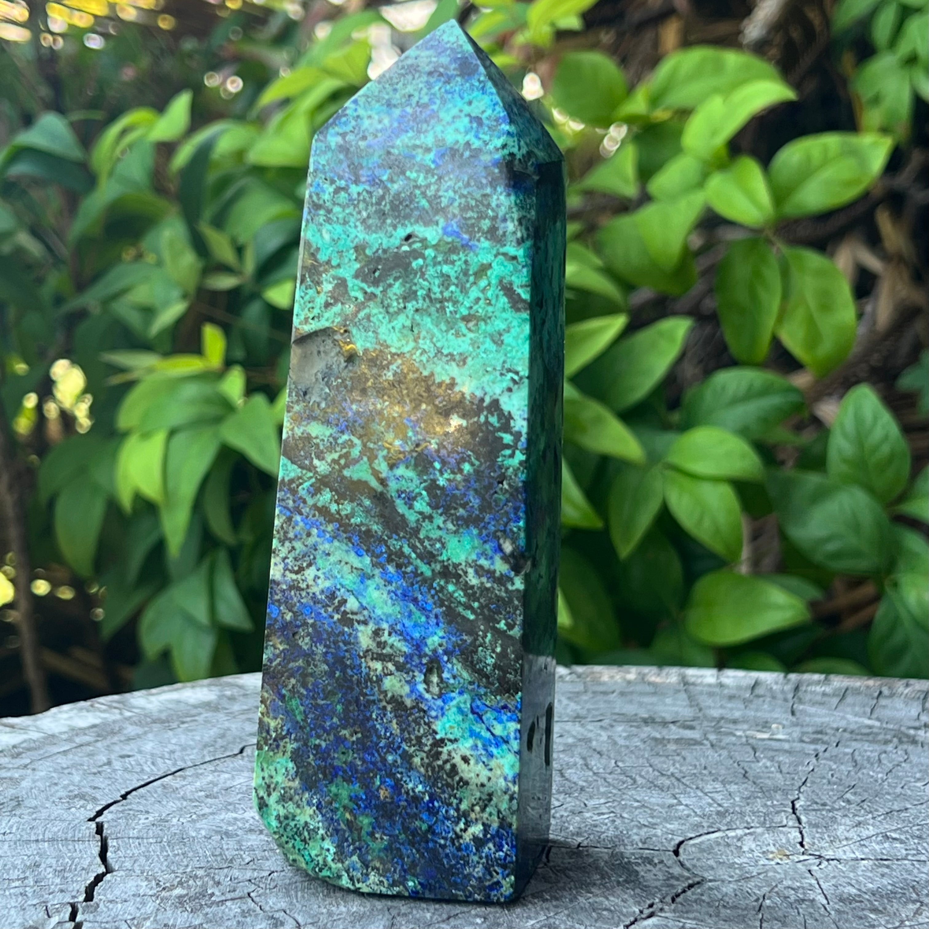 Azurite/Malachite Tower