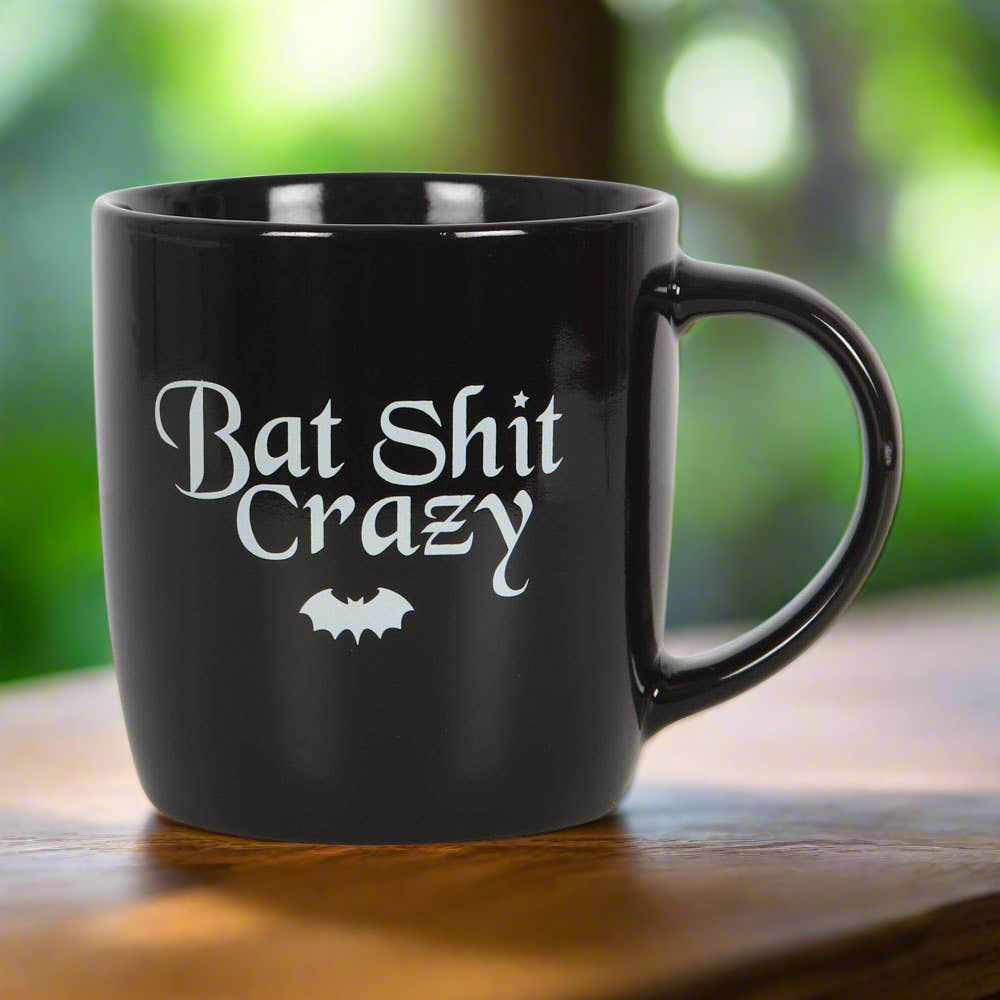 Bat Shit Crazy ~ Gothic Mug