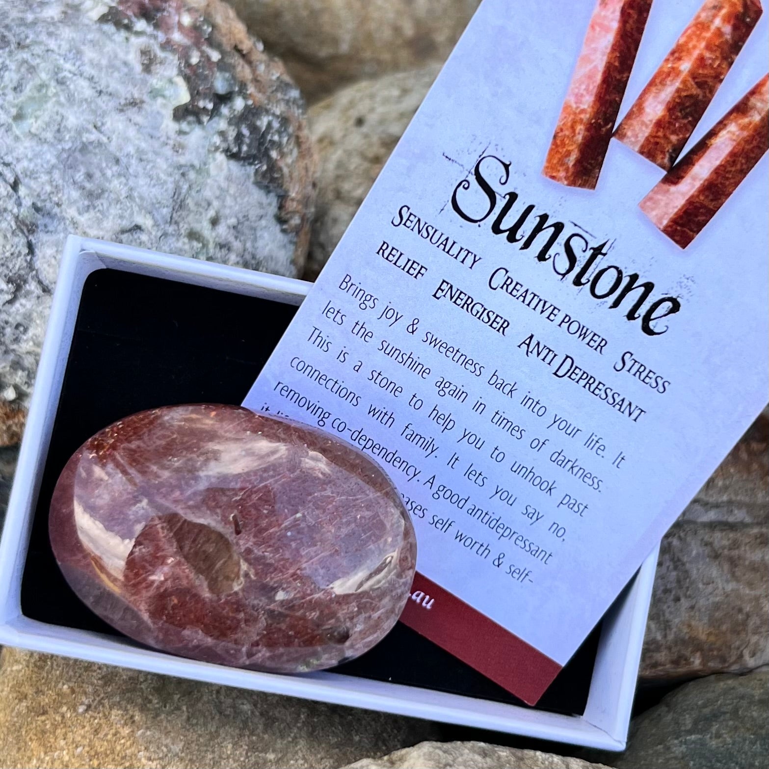 Sunstone ~ Specialty Boxed Crystal (3)