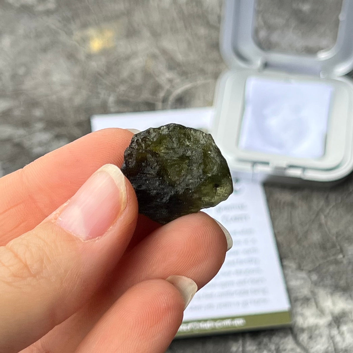 Raw Moldavite Specimen ~ RARE