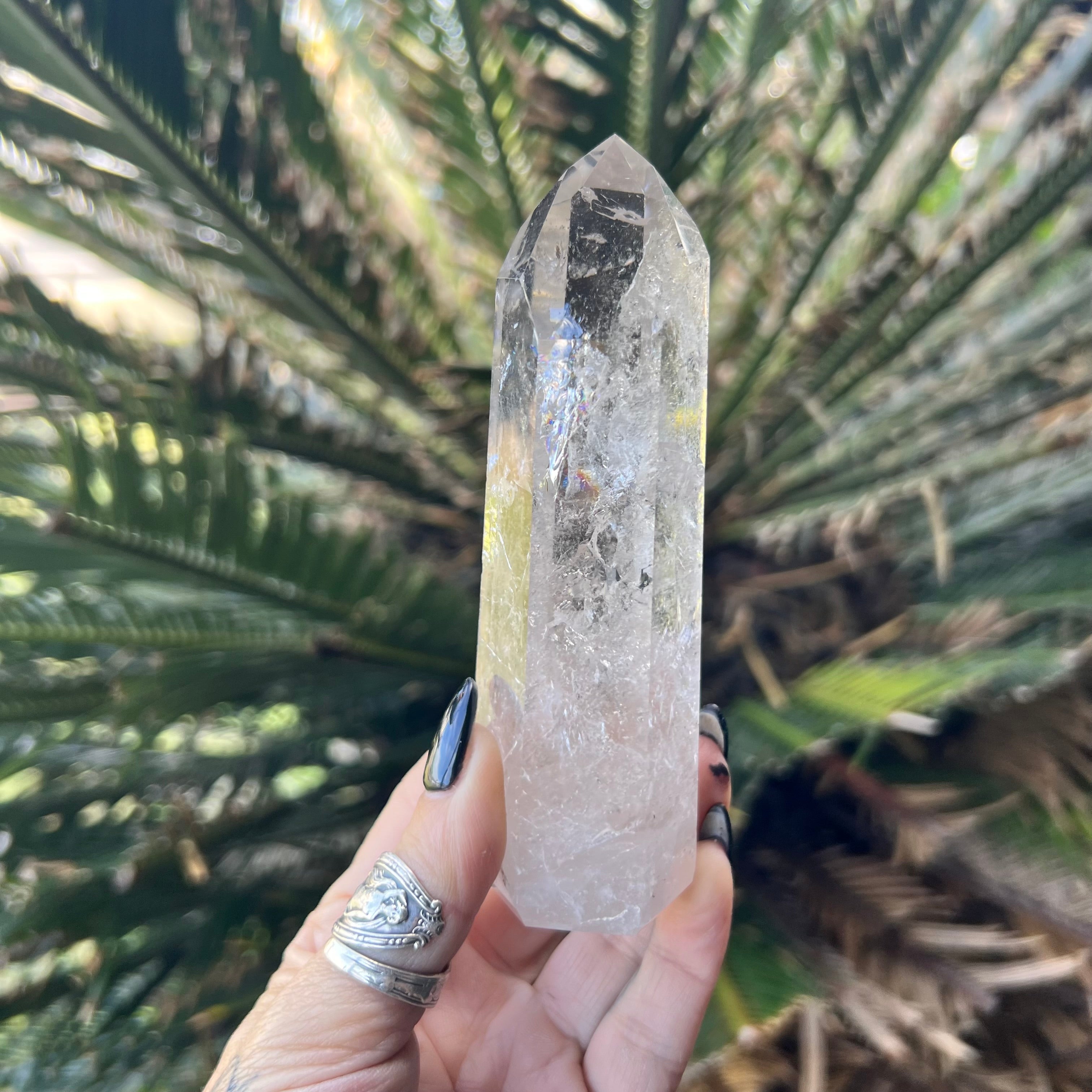 Smoky Quartz A Grade Generator Tower