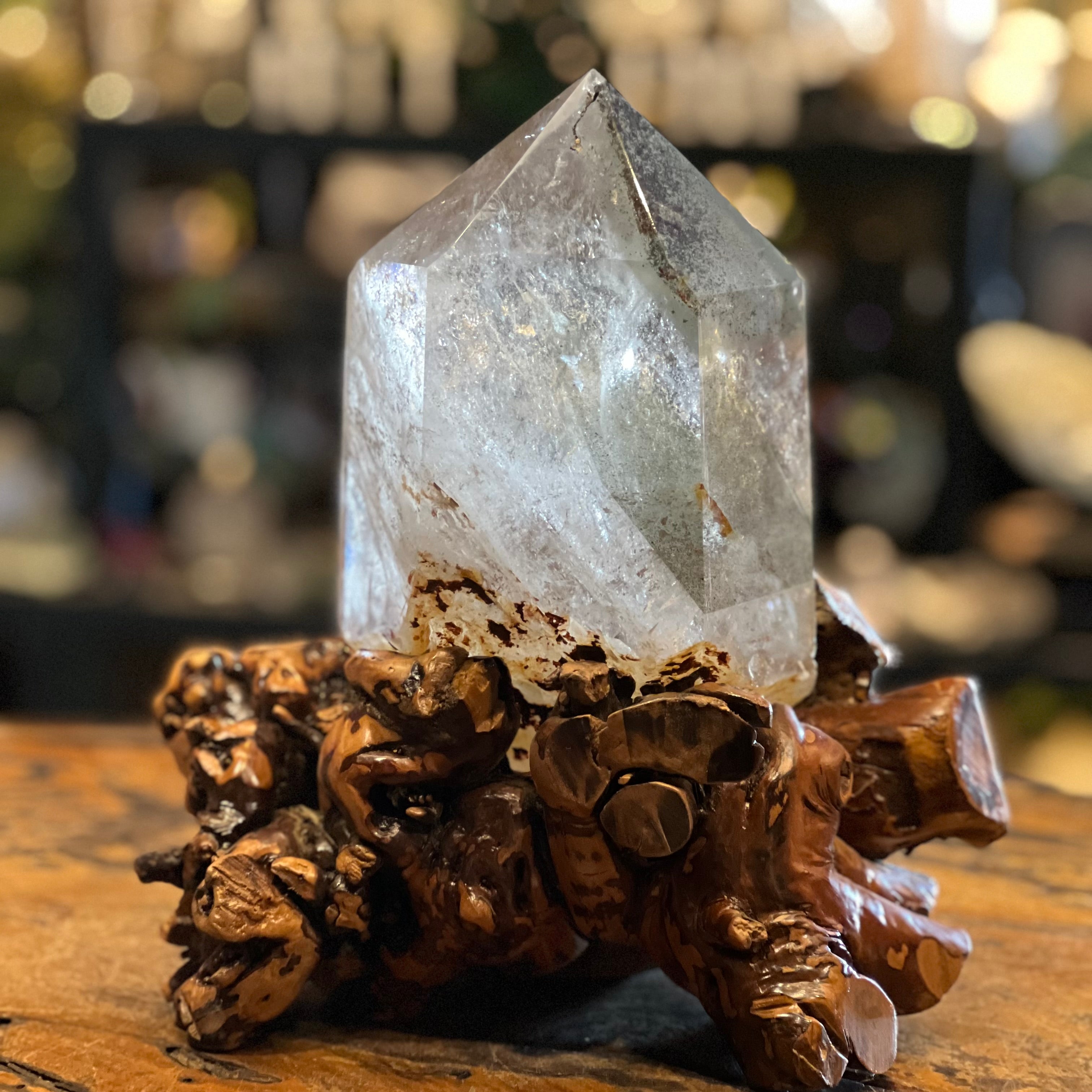 HUGE Garden Quartz Generator Tower on Quartz