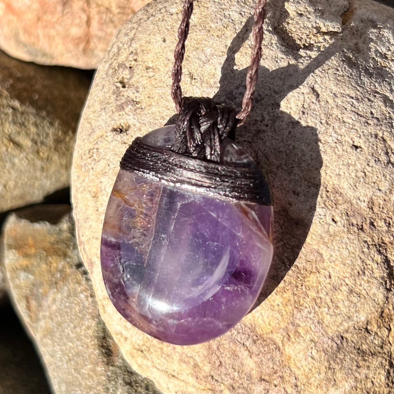 Muse Medicine ~ Record Keeper Amethyst ~ Tranquility Talisman