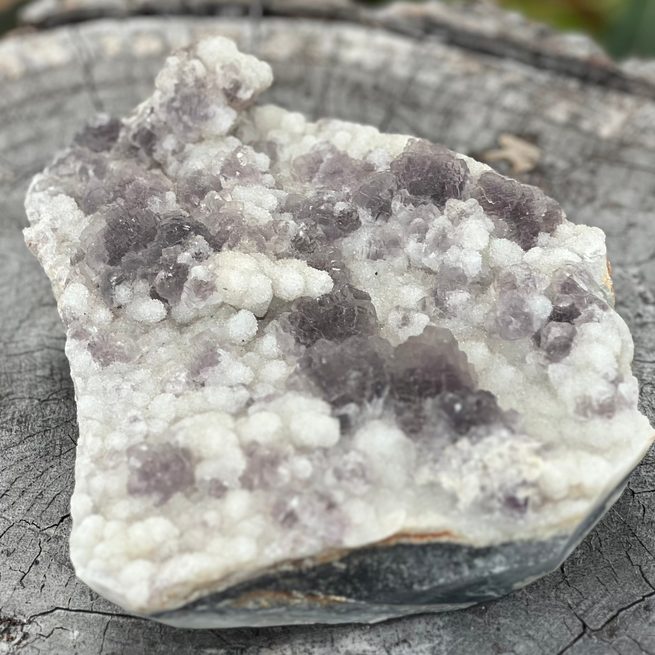 Raw Purple Fluorite