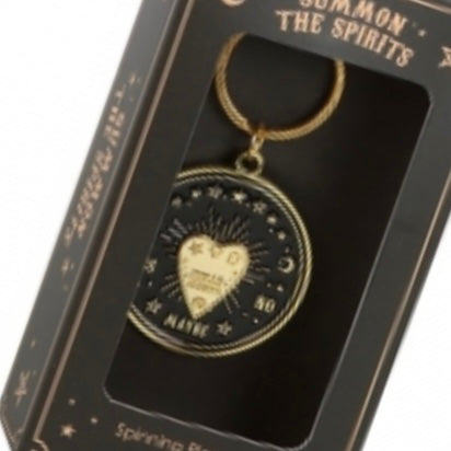 Talking Board Spinning Planchette ~ Key Ring