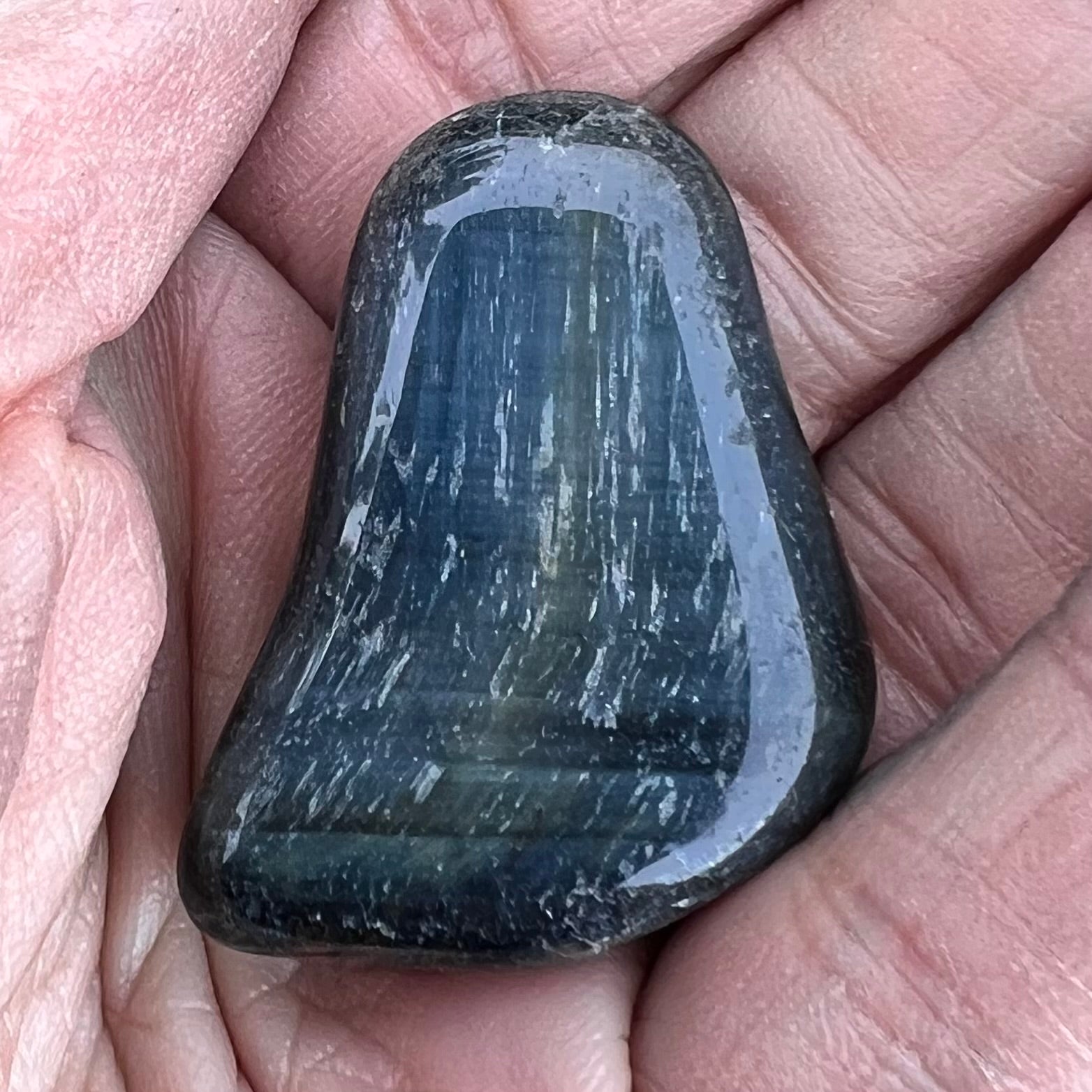 Blue Tiger Eye Specialty Tumble Stone