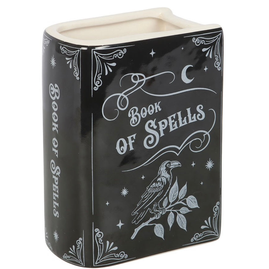 Book of Spells Gothic Vase