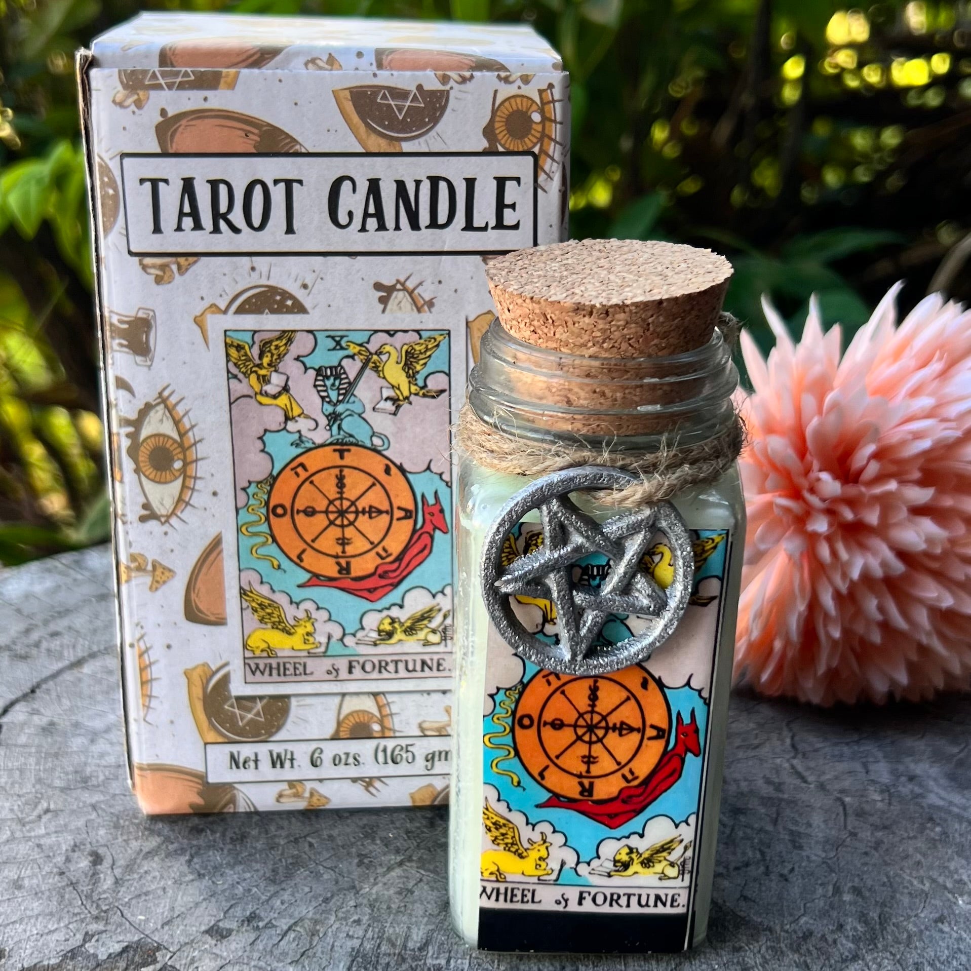 The Wheel of Fortune ~ Tarot ~  Candle