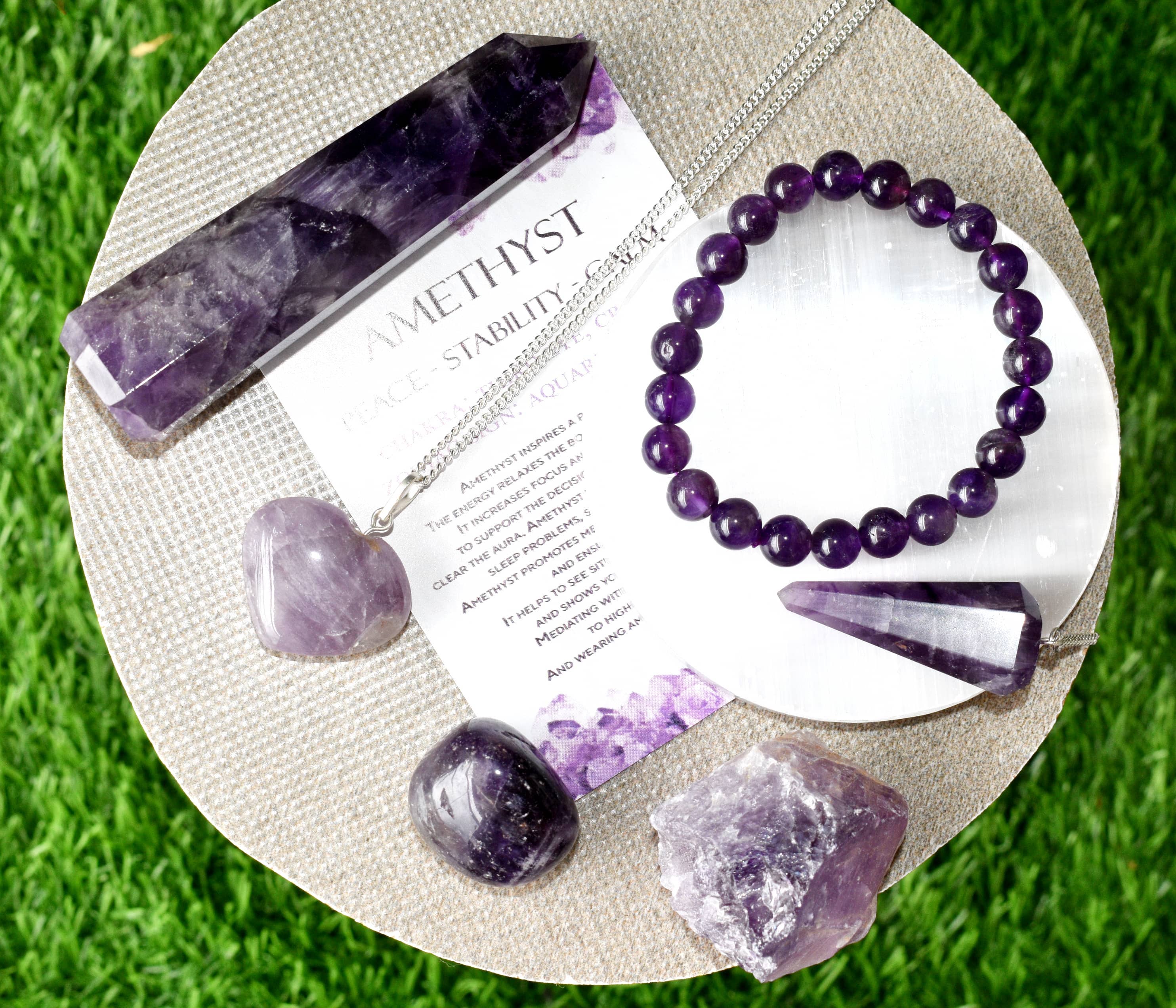Crystal Gift Set ~ Amethyst