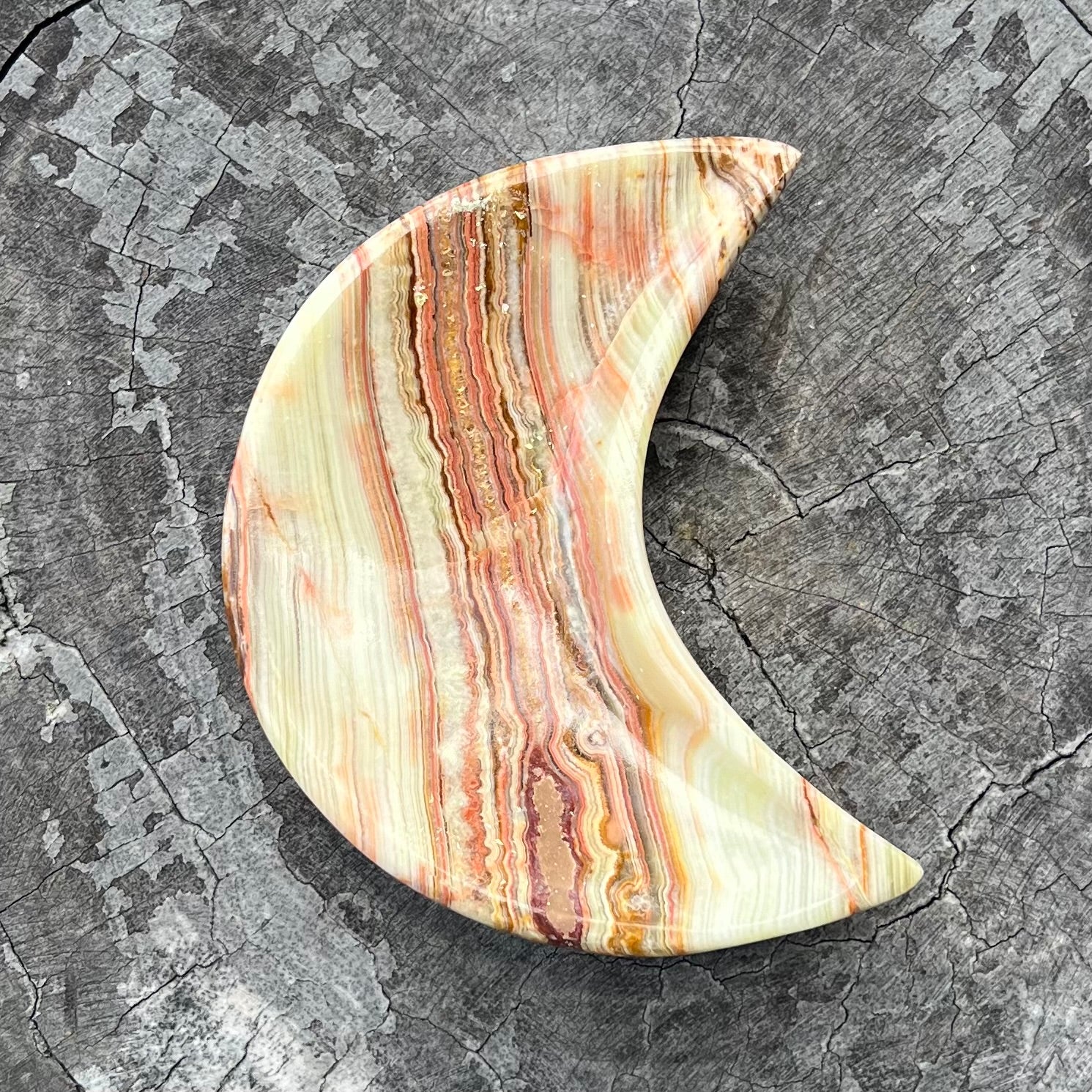 Afghanistan Jade Moon Carving