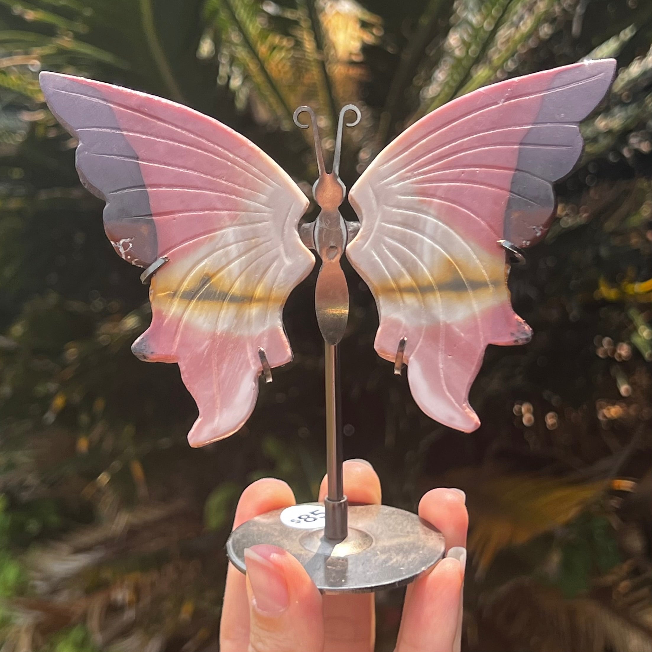 Mookaite Butterfly on Stand