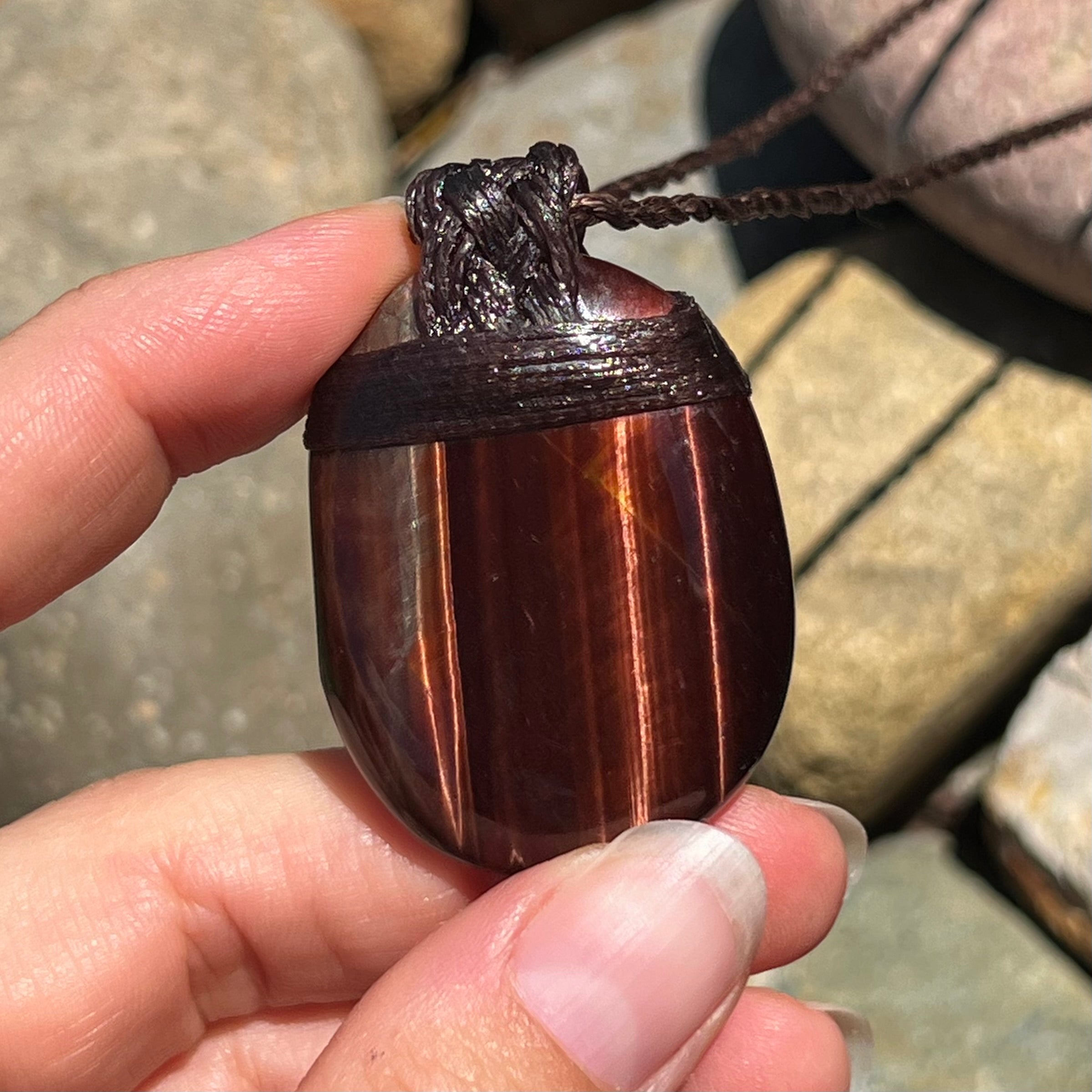 Muse Medicine ~ Red Tiger Eye ~ Talisman
