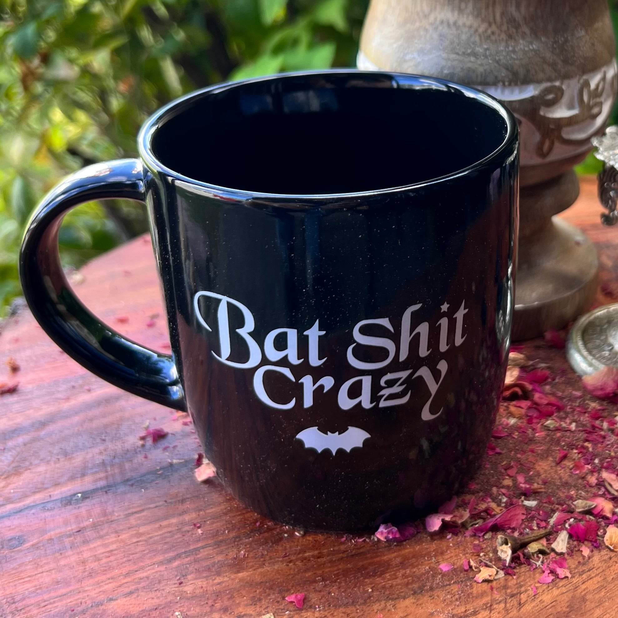 Bat Shit Crazy ~ Gothic Mug